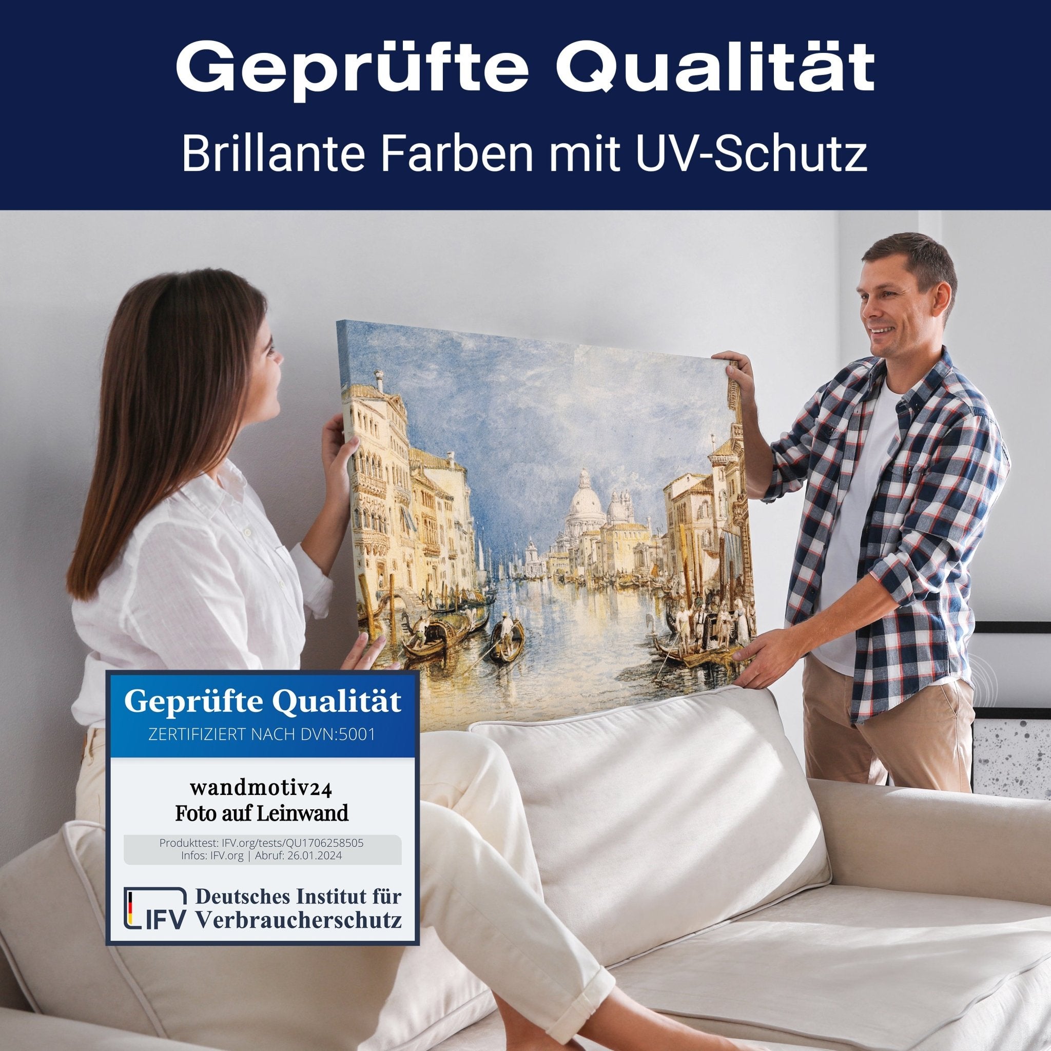 Leinwandbild Venedig - William Turner M0892 kaufen - Bild 4 Leinwandbild Venedig - William Turner M0892 kaufen - Bild 4