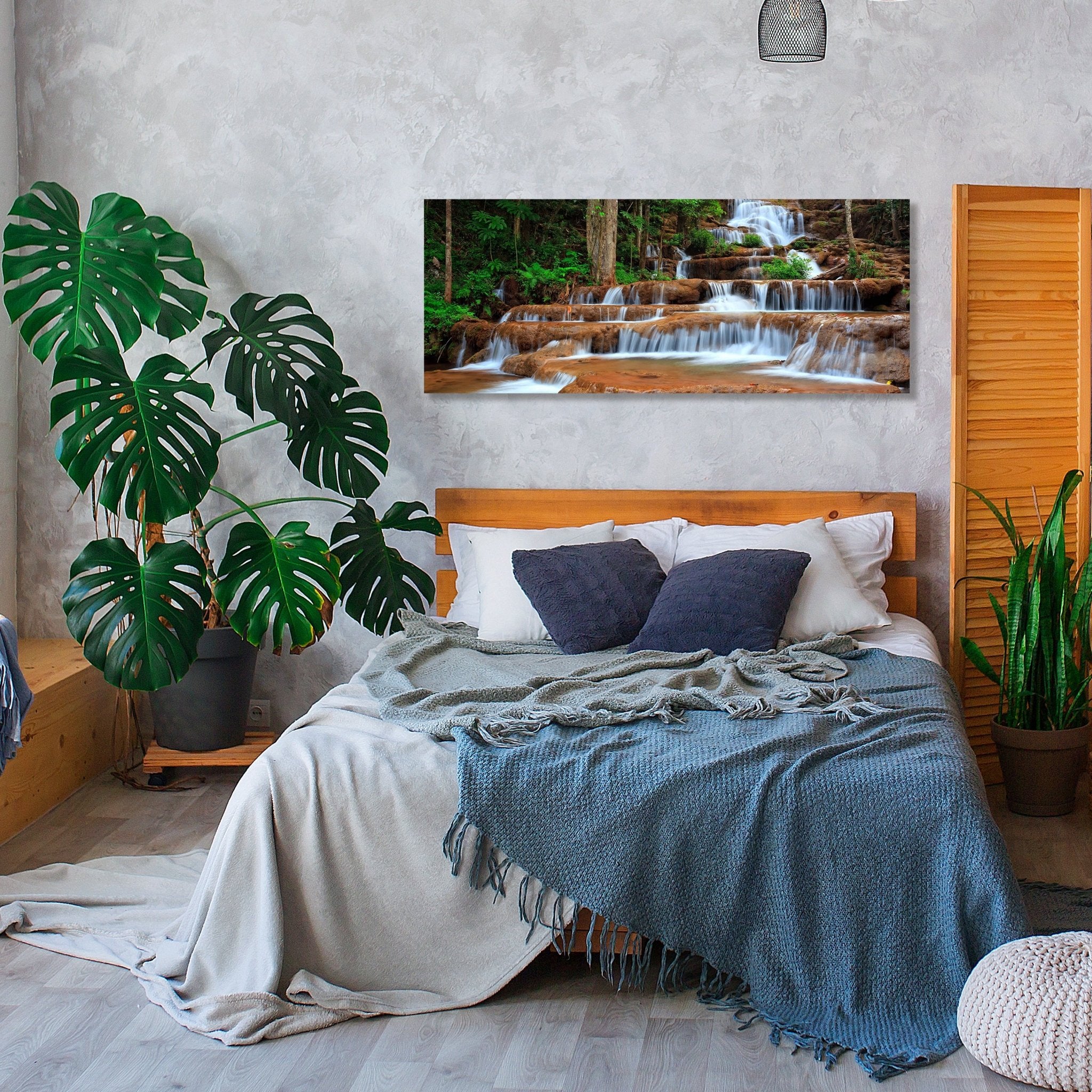 Leinwandbild Wasserfall im Wald.Thailand M0894 kaufen - Bild 2 Leinwandbild Wasserfall im Wald.Thailand M0894 kaufen - Bild 2