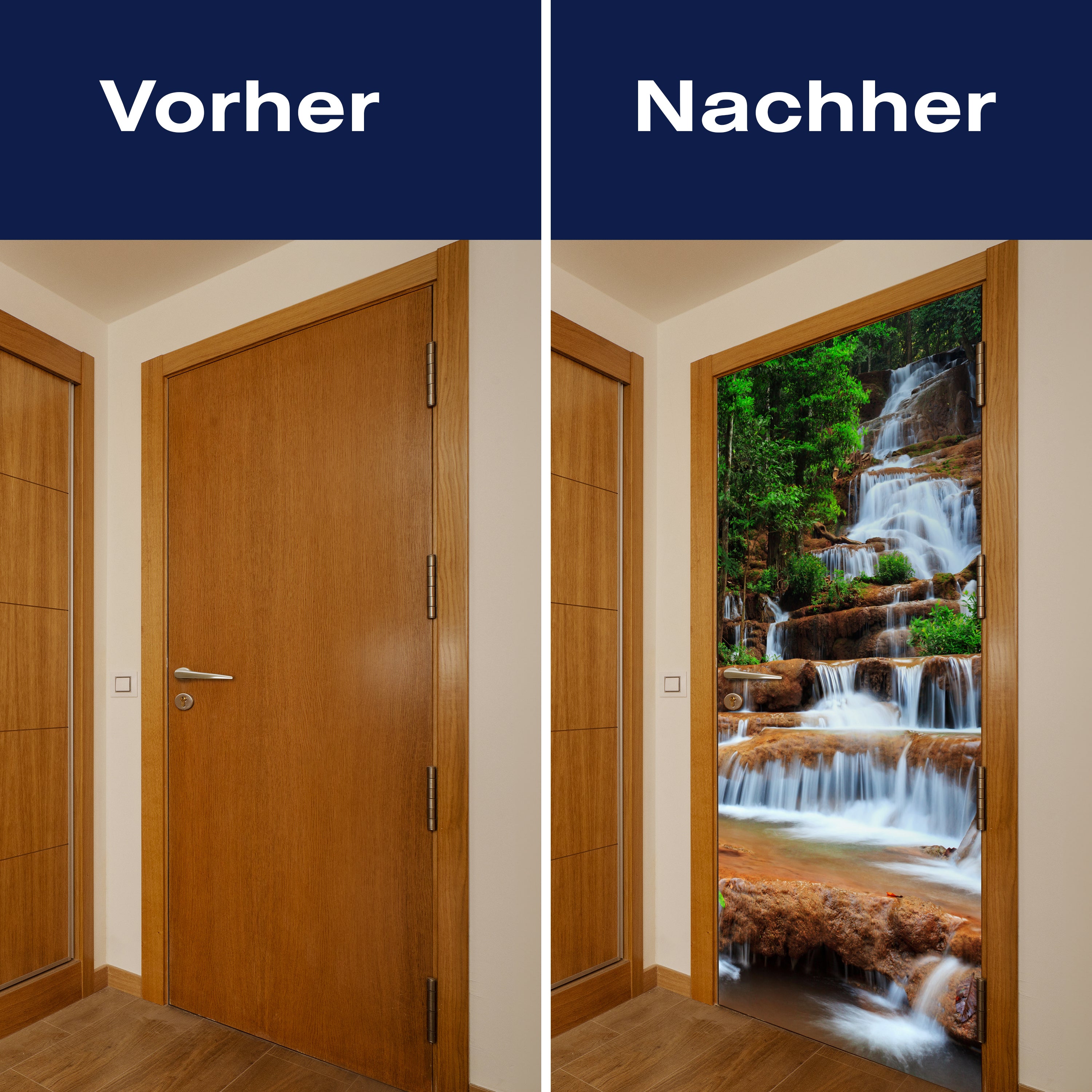 Türtapete Wasserfall im Wald.Thailand M0894 - Bild 10 Türtapete Wasserfall im Wald.Thailand M0894 - Bild 10