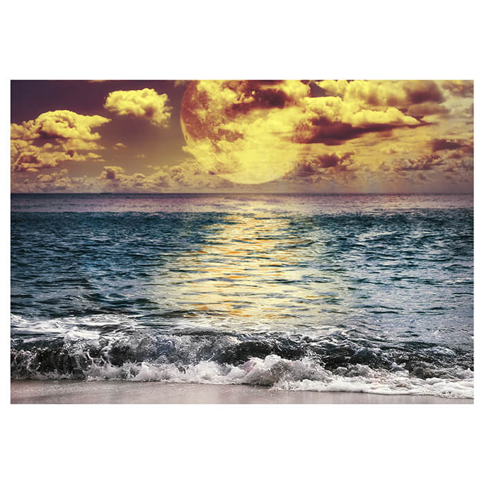 Fototapete Vollmond über dem Ozean M0906 - Bild 2 Fototapete Vollmond über dem Ozean M0906 - Bild 2