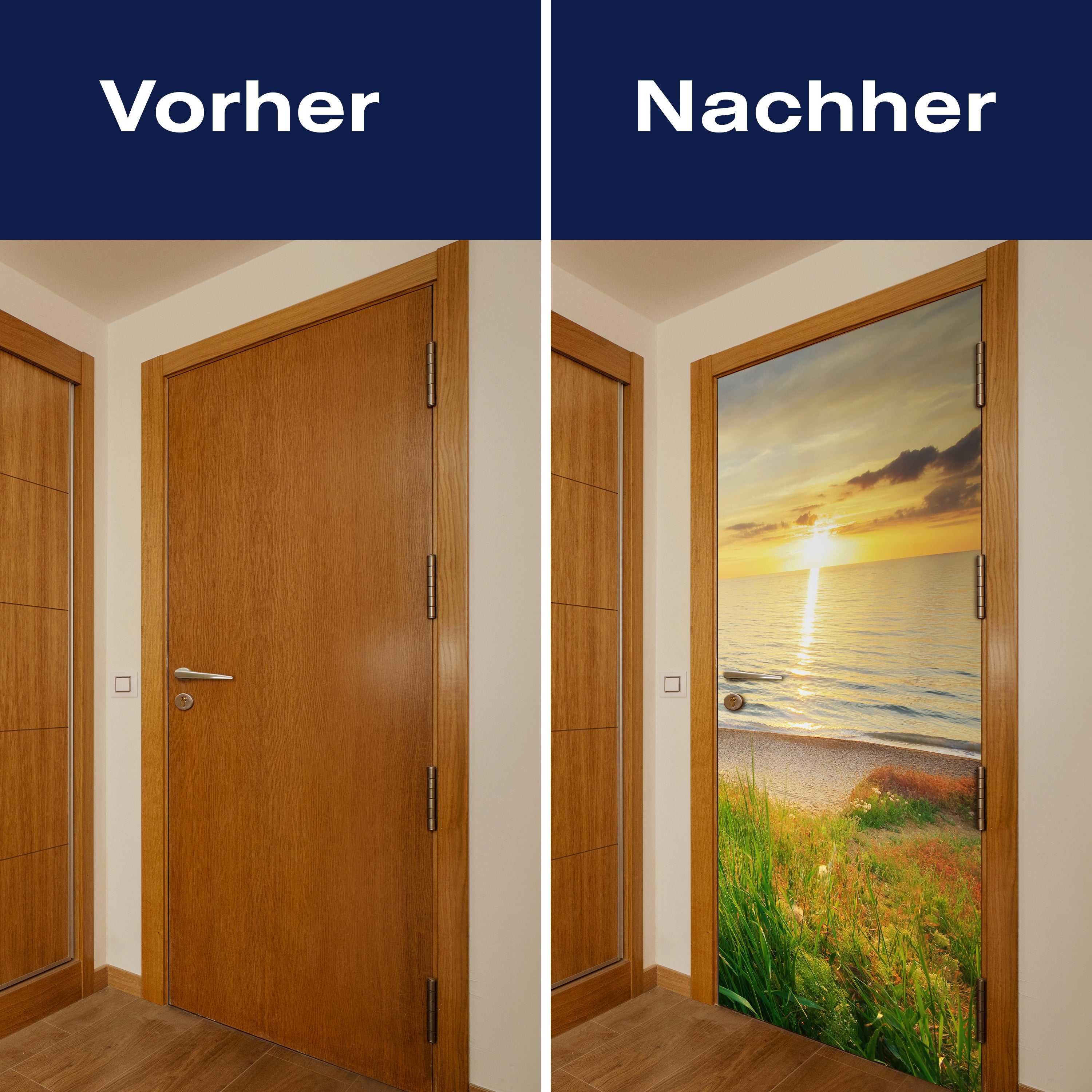 Türtapete Sonnenuntergang an der Küste M0913 - Bild 10 Türtapete Sonnenuntergang an der Küste M0913 - Bild 10