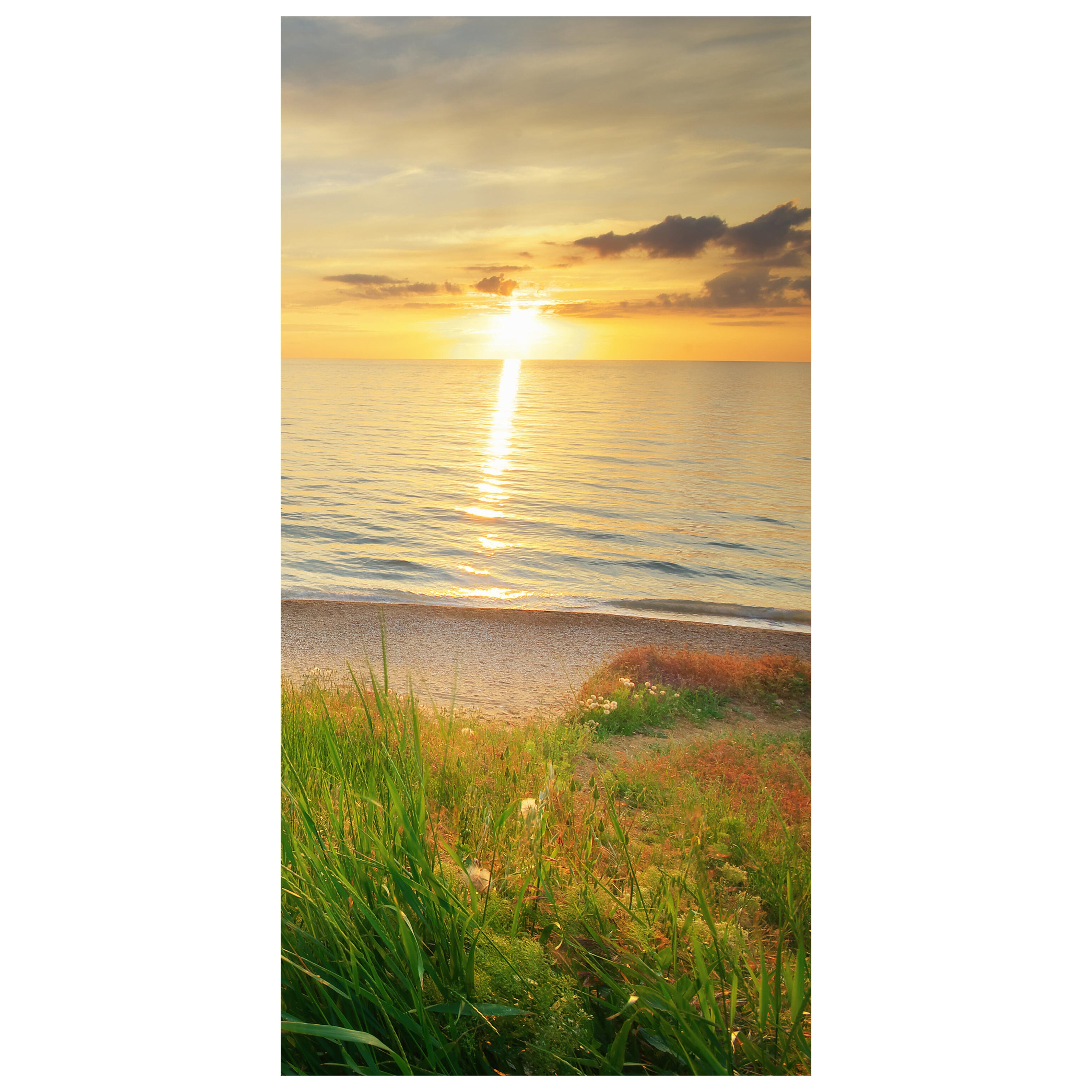 Türtapete Sonnenuntergang an der Küste M0913 - Bild 2 Türtapete Sonnenuntergang an der Küste M0913 - Bild 2