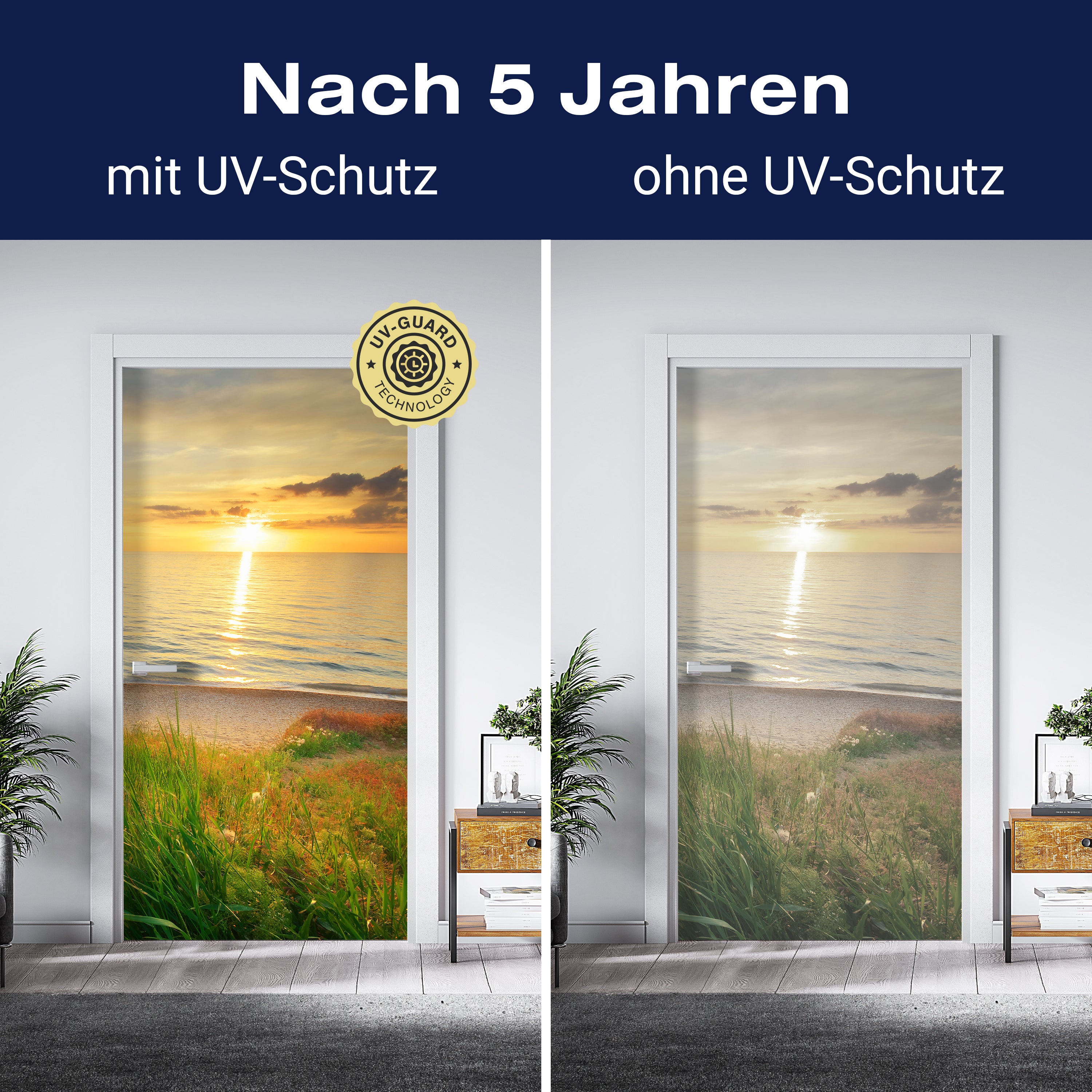 Türtapete Sonnenuntergang an der Küste M0913 - Bild 4 Türtapete Sonnenuntergang an der Küste M0913 - Bild 4