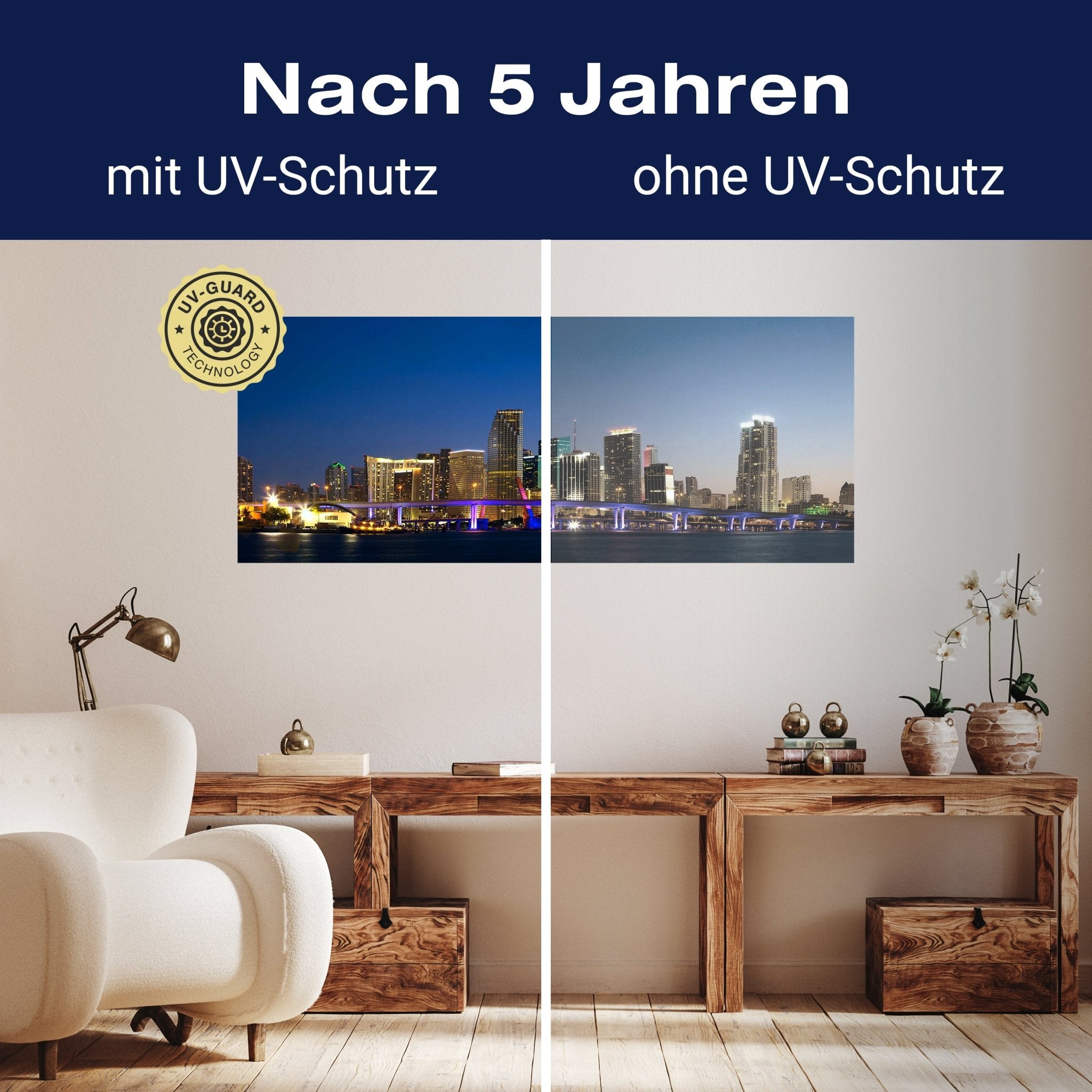 Leinwandbild Downtown Miami Skyline Panorama M0932 kaufen - Bild 9 Leinwandbild Downtown Miami Skyline Panorama M0932 kaufen - Bild 9