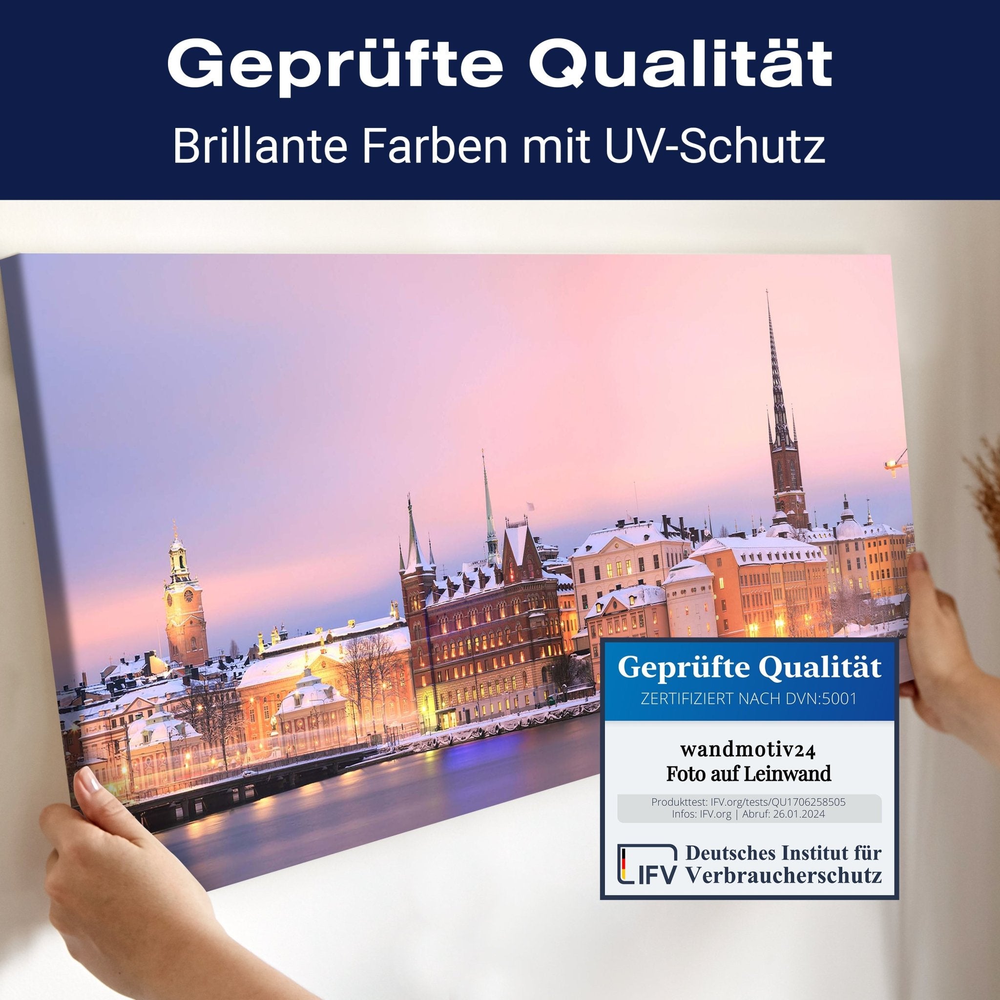 Leinwandbild Stockholm Panorama M0933 kaufen - Bild 4 Leinwandbild Stockholm Panorama M0933 kaufen - Bild 4