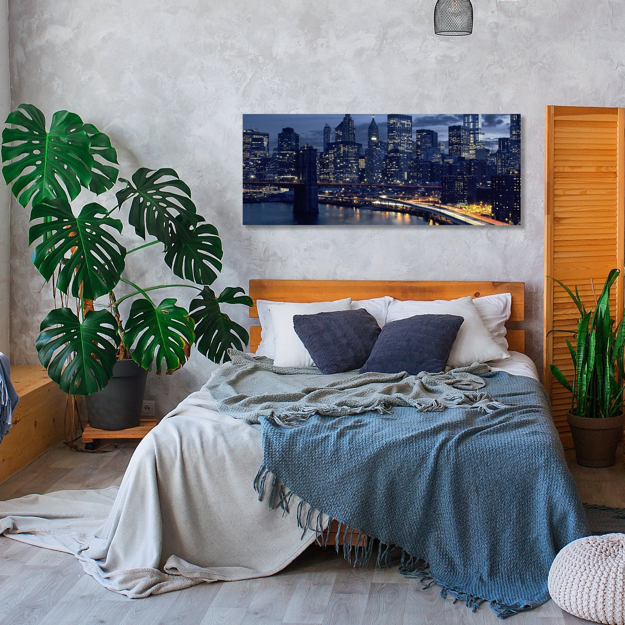 Leinwandbild Skyline der Innenstadt von New York M0935 kaufen - Bild 2 Leinwandbild Skyline der Innenstadt von New York M0935 kaufen - Bild 2