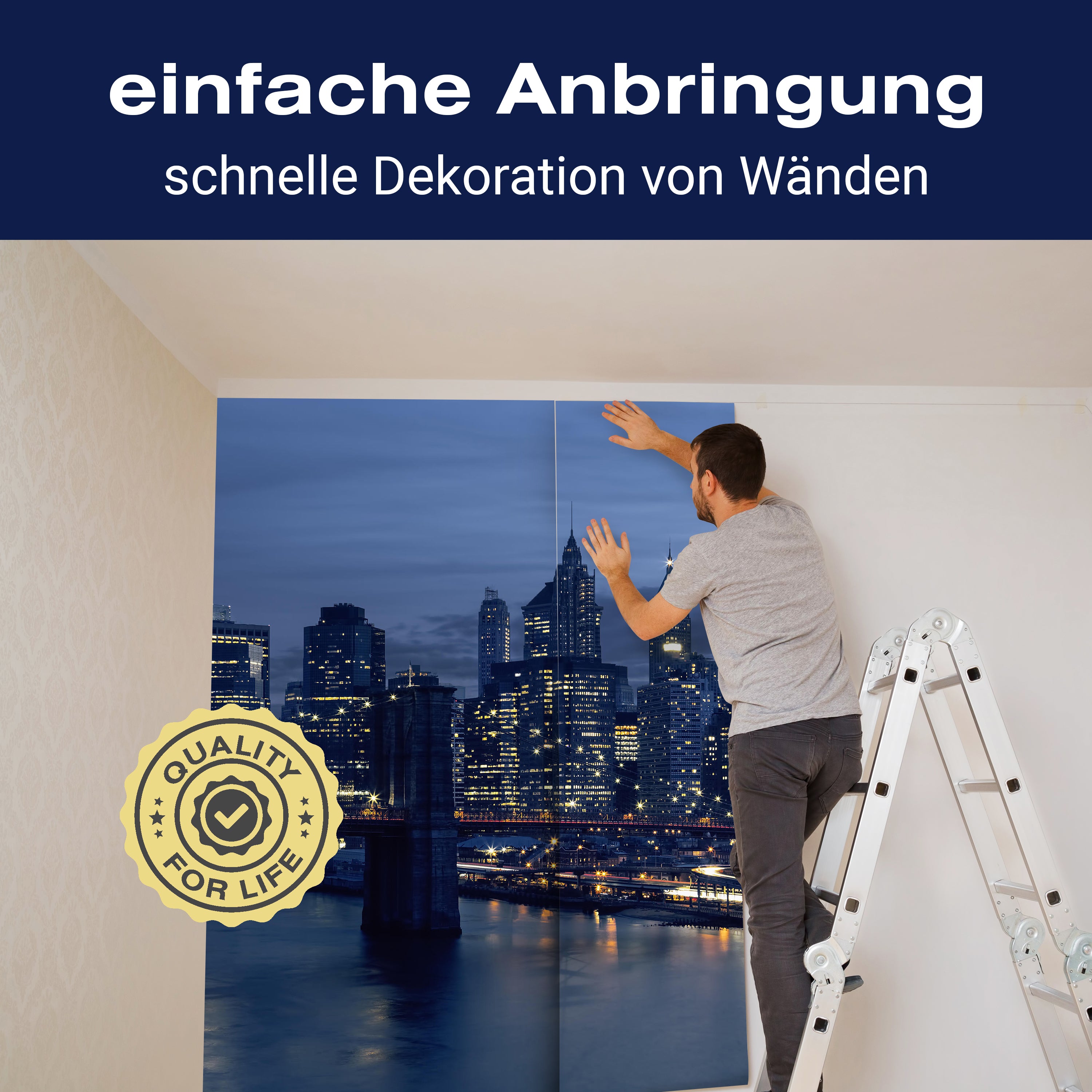 Fototapete Skyline der Innenstadt von New York M0935 - Bild 3 Fototapete Skyline der Innenstadt von New York M0935 - Bild 3