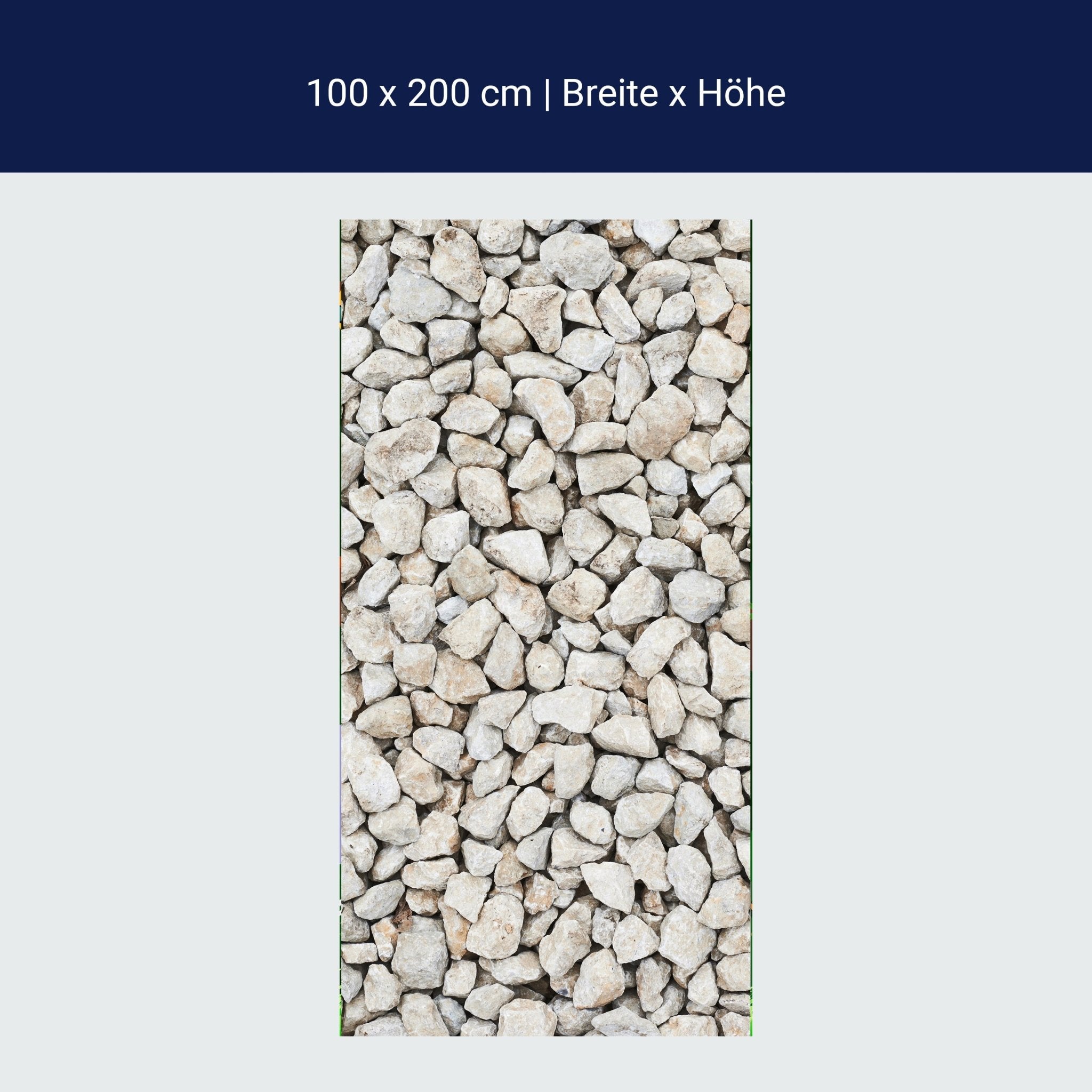 Türtapete Kieselsteinzusammensetzung M0938 Türtapete Kieselsteinzusammensetzung M0938