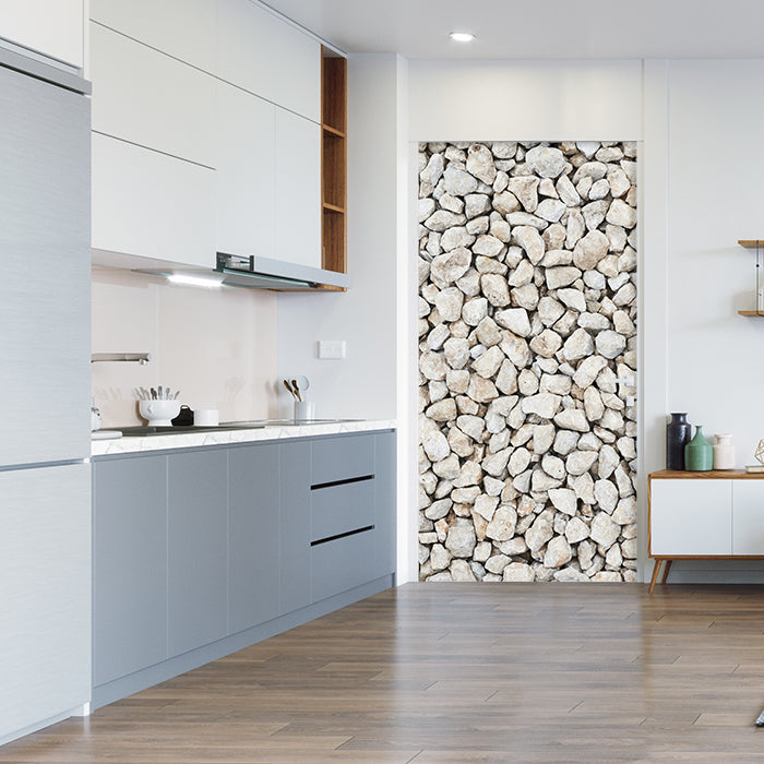 Türtapete Kieselsteinzusammensetzung M0938 - Bild 1 Türtapete Kieselsteinzusammensetzung M0938 - Bild 1