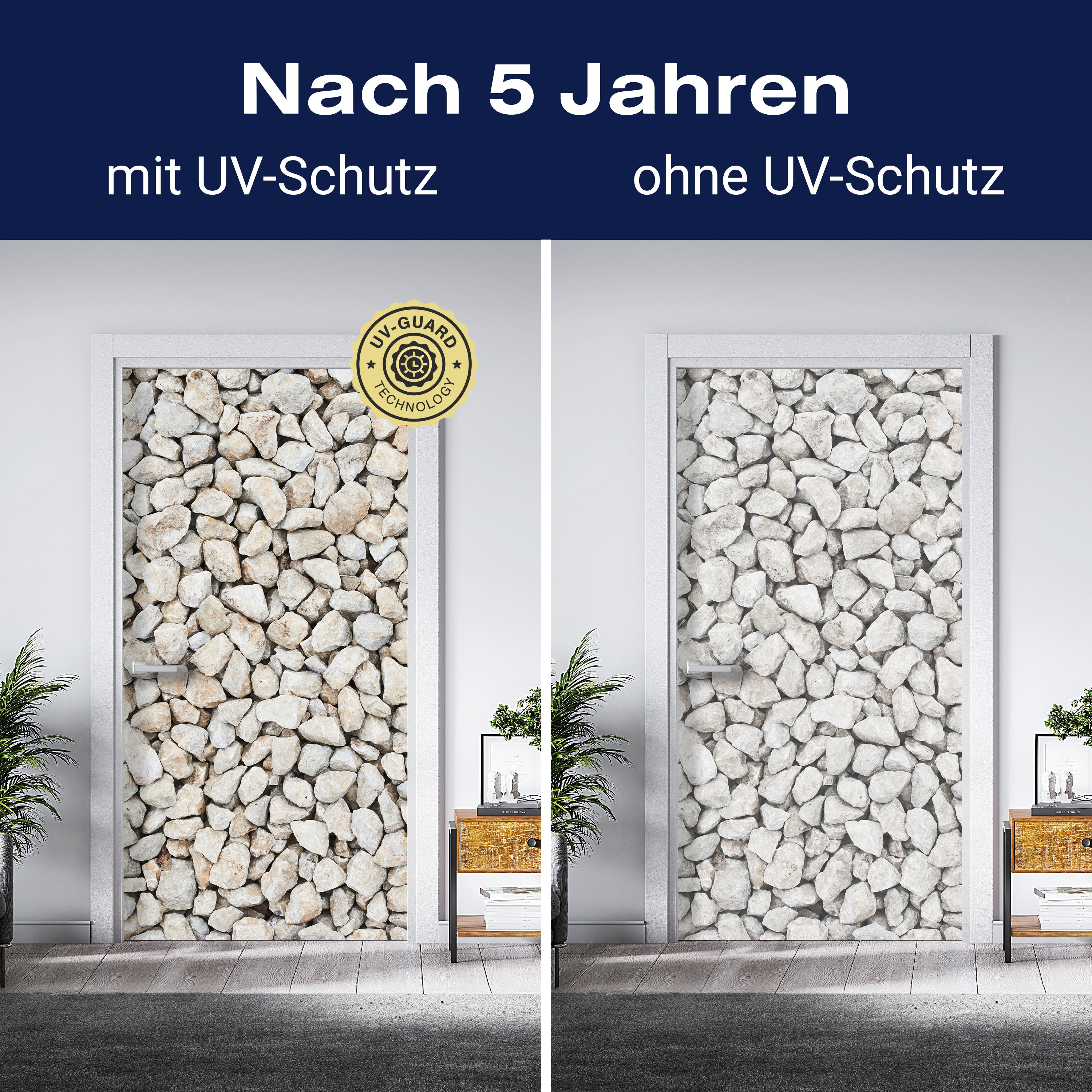 Türtapete Kieselsteinzusammensetzung M0938 - Bild 4 Türtapete Kieselsteinzusammensetzung M0938 - Bild 4