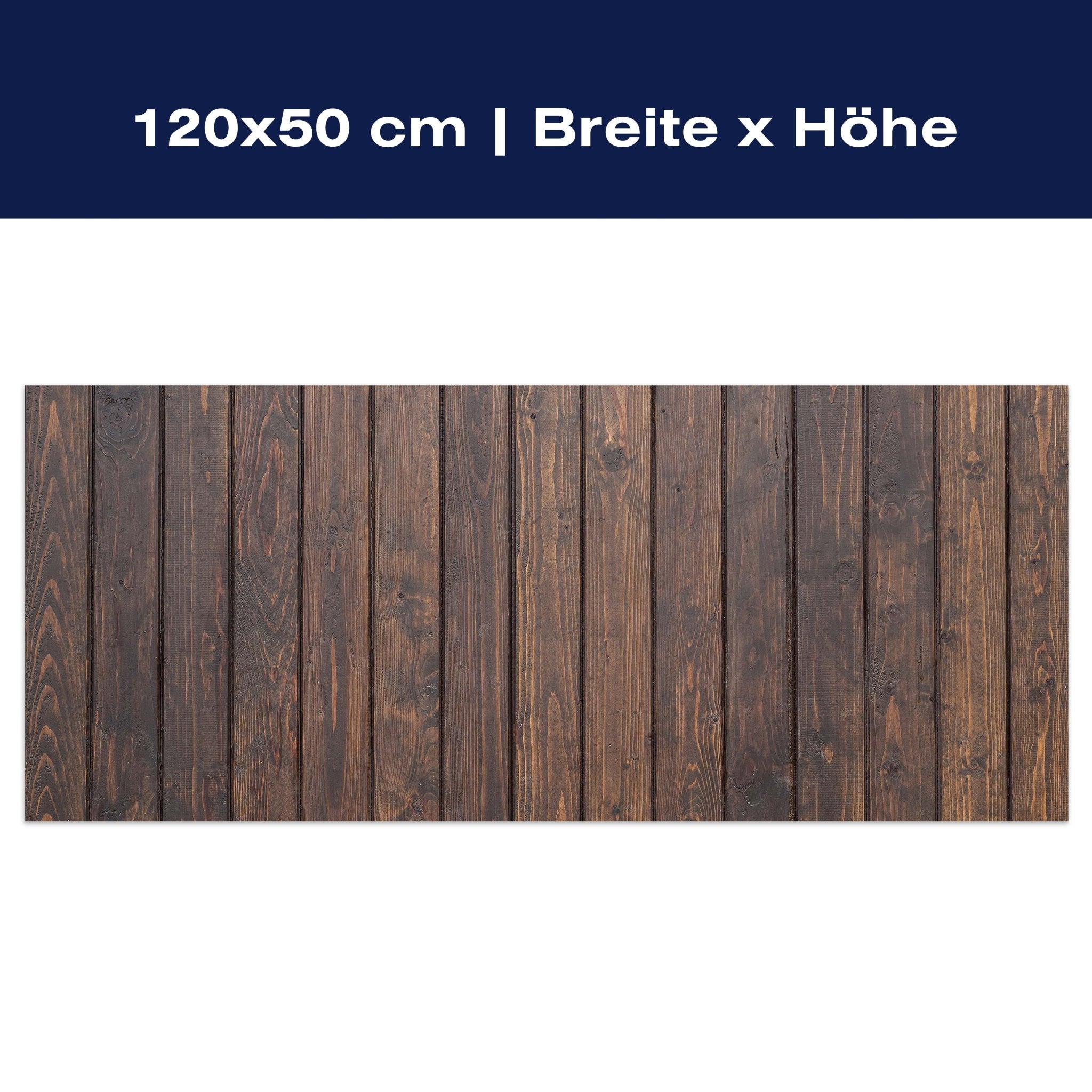 Leinwandbild Schwarze Kiefernholzwand M0941 Leinwandbild Schwarze Kiefernholzwand M0941