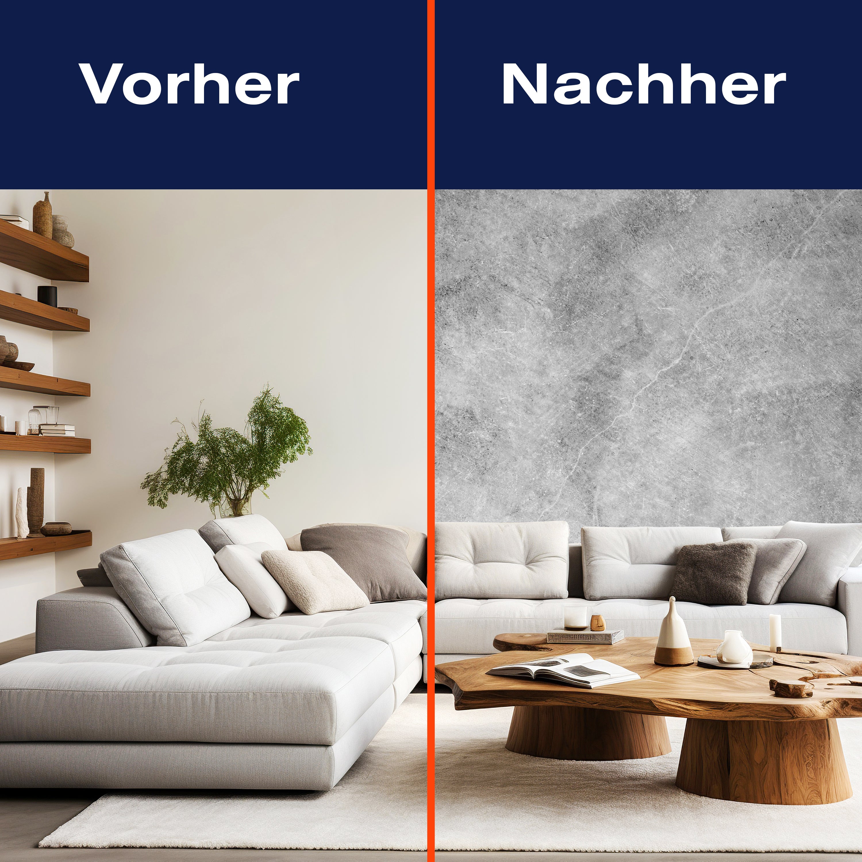 Fototapete Beton-optik grau - Grunge M0942 - Bild 9 Fototapete Beton-optik grau - Grunge M0942 - Bild 9