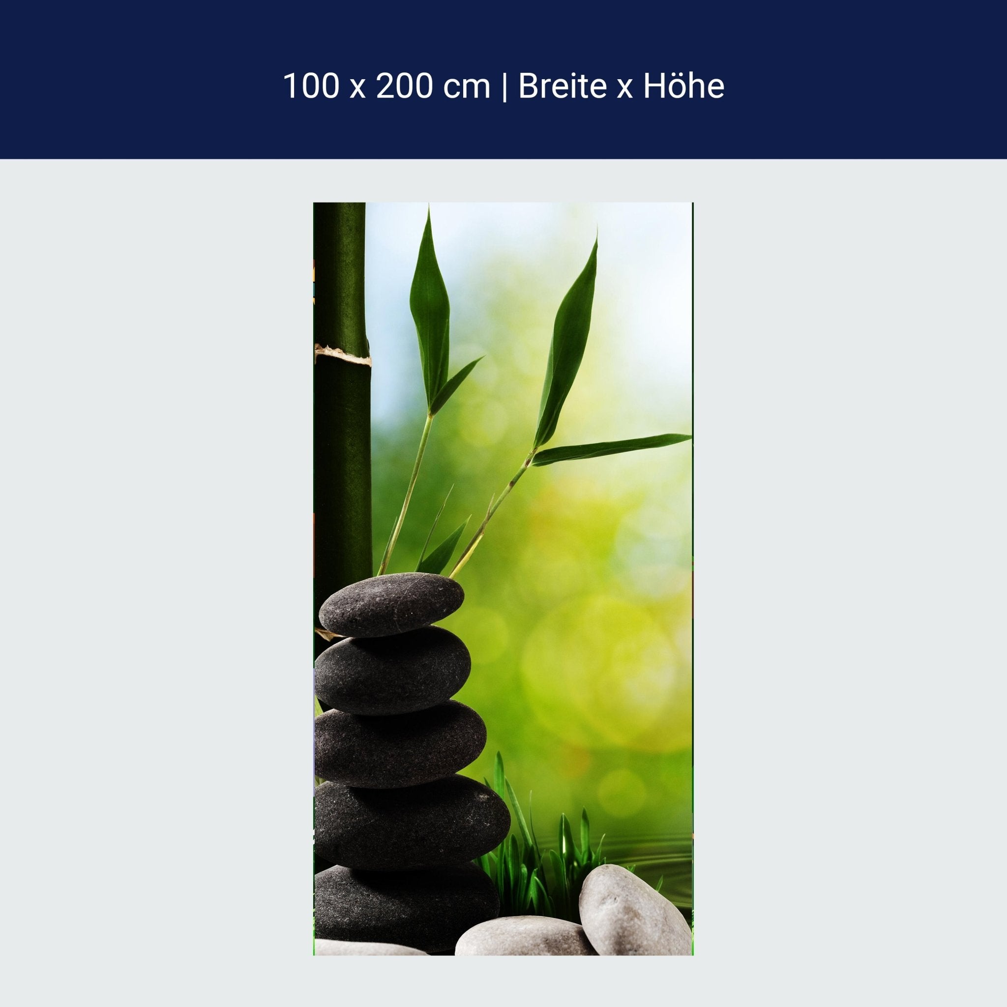 Türtapete Abstrakte asiatische Badekurortkunst M0951 Türtapete Abstrakte asiatische Badekurortkunst M0951