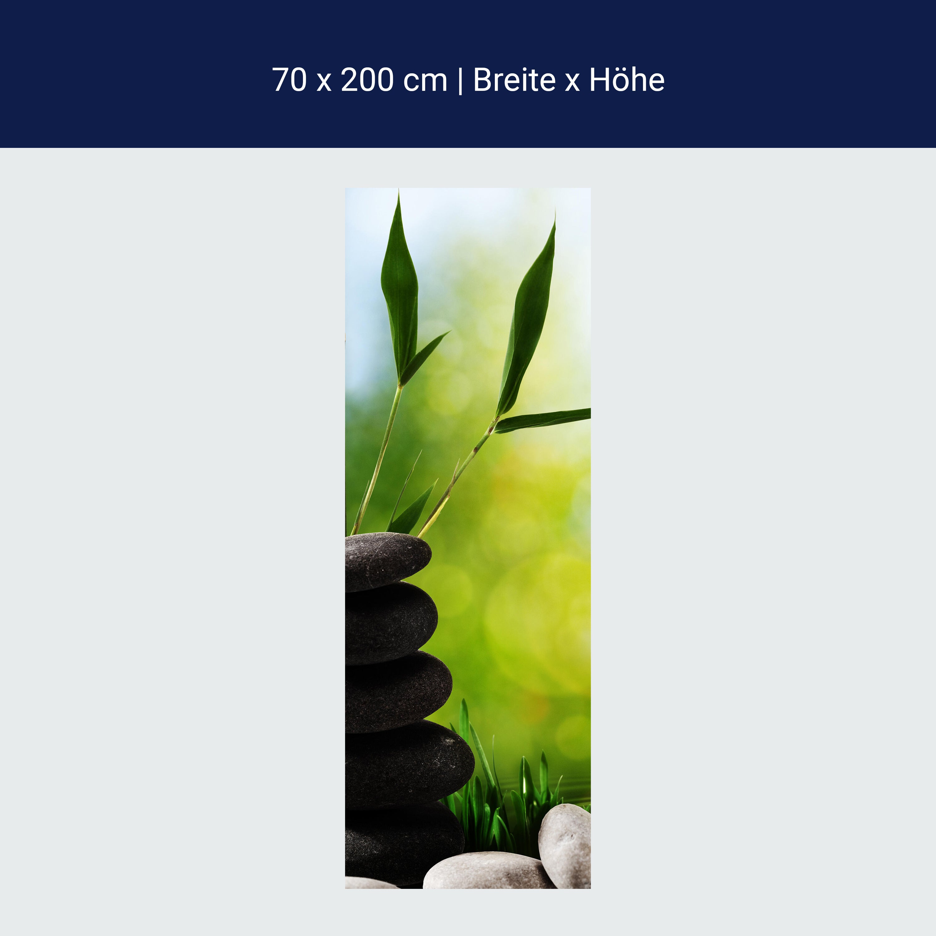 Türtapete Abstrakte asiatische Badekurortkunst M0951 Türtapete Abstrakte asiatische Badekurortkunst M0951