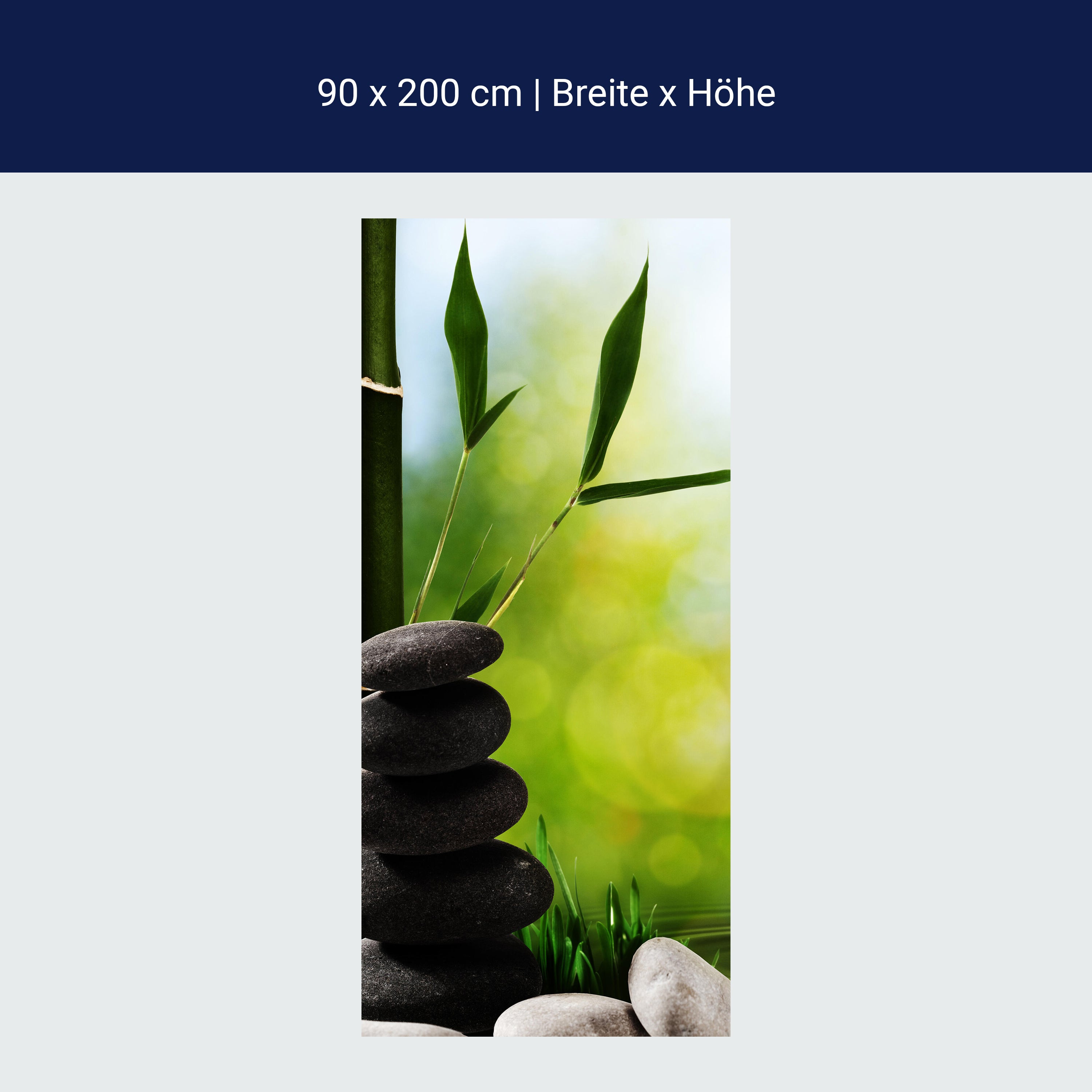 Türtapete Abstrakte asiatische Badekurortkunst M0951 Türtapete Abstrakte asiatische Badekurortkunst M0951