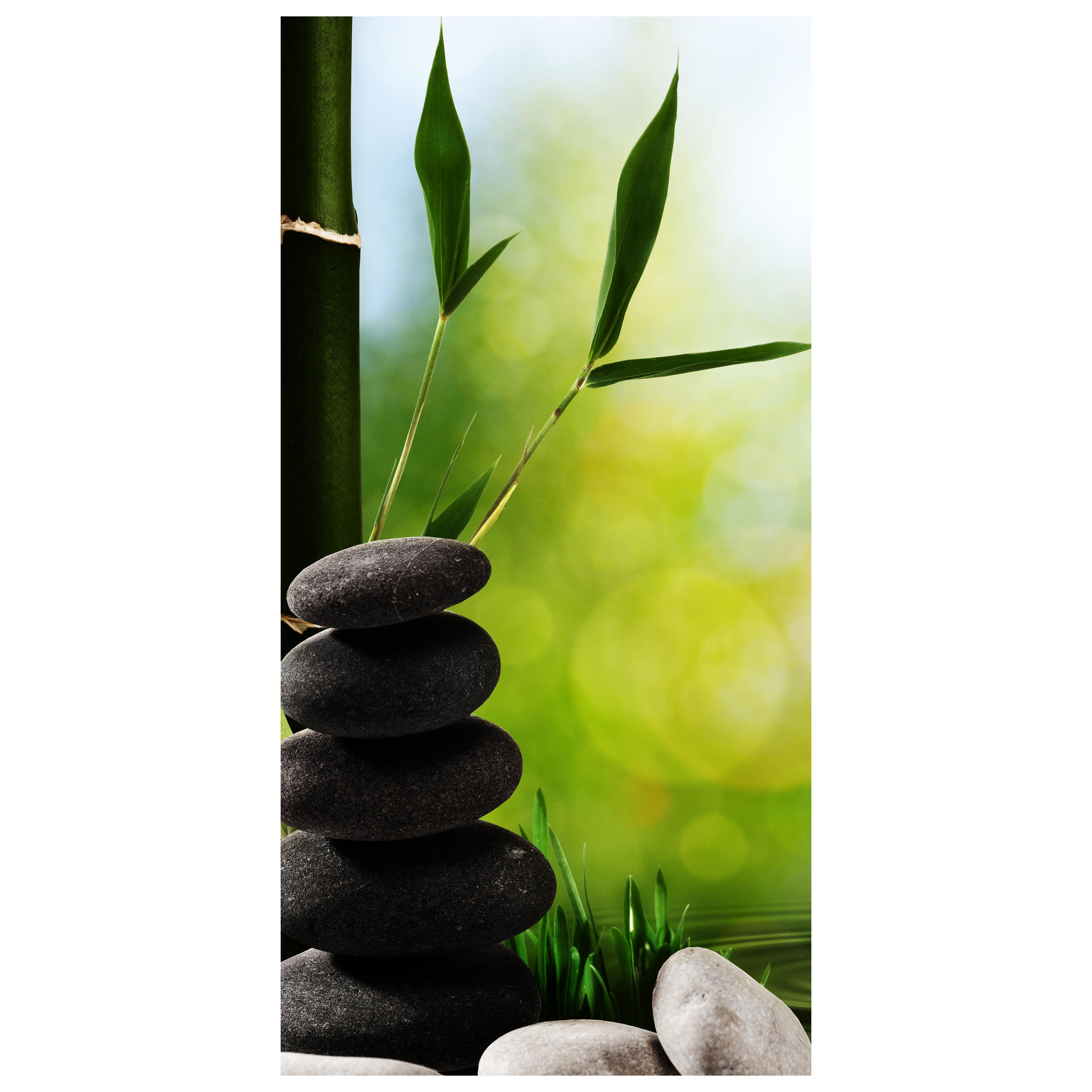 Türtapete Abstrakte asiatische Badekurortkunst M0951 - Bild 2 Türtapete Abstrakte asiatische Badekurortkunst M0951 - Bild 2