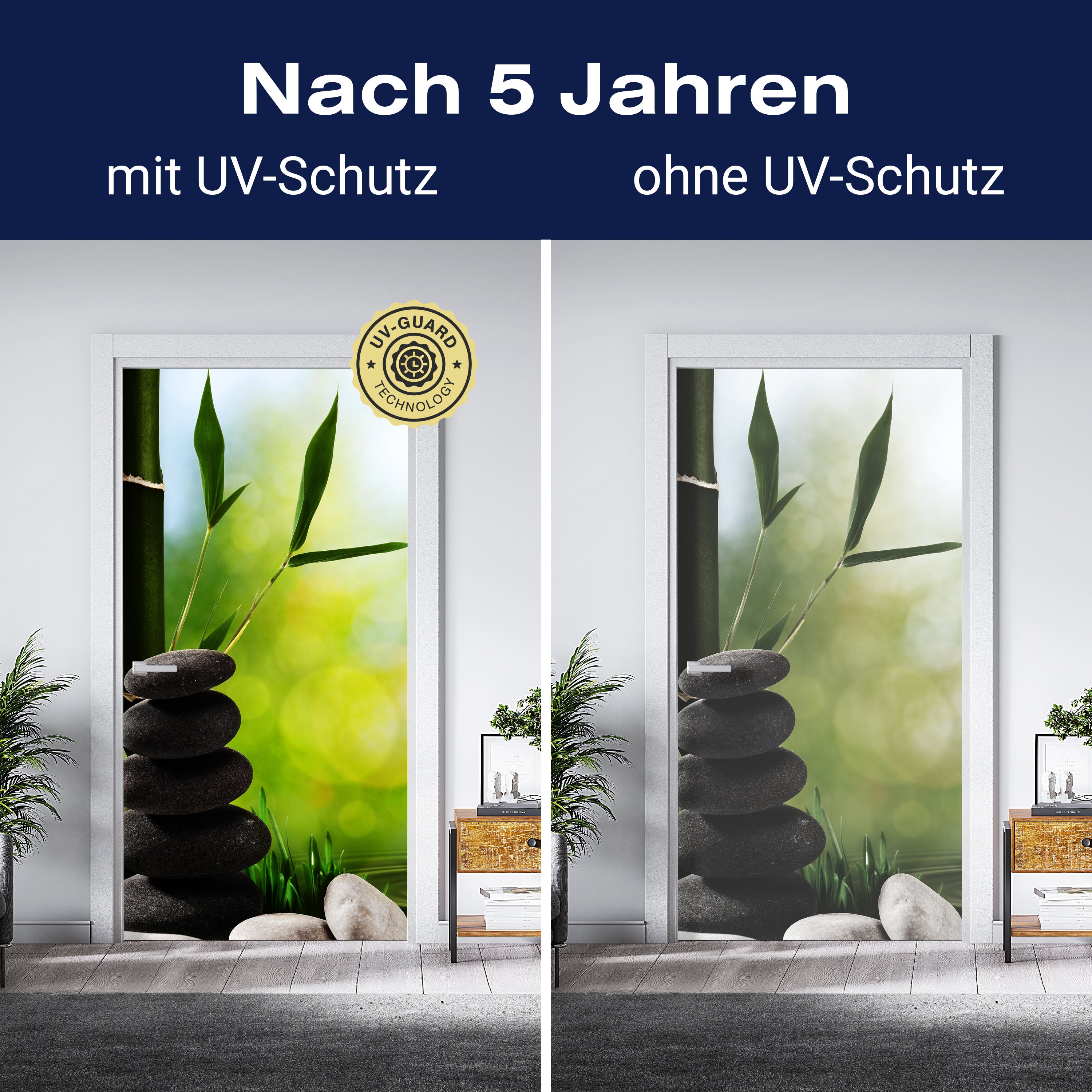 Türtapete Abstrakte asiatische Badekurortkunst M0951 - Bild 4 Türtapete Abstrakte asiatische Badekurortkunst M0951 - Bild 4