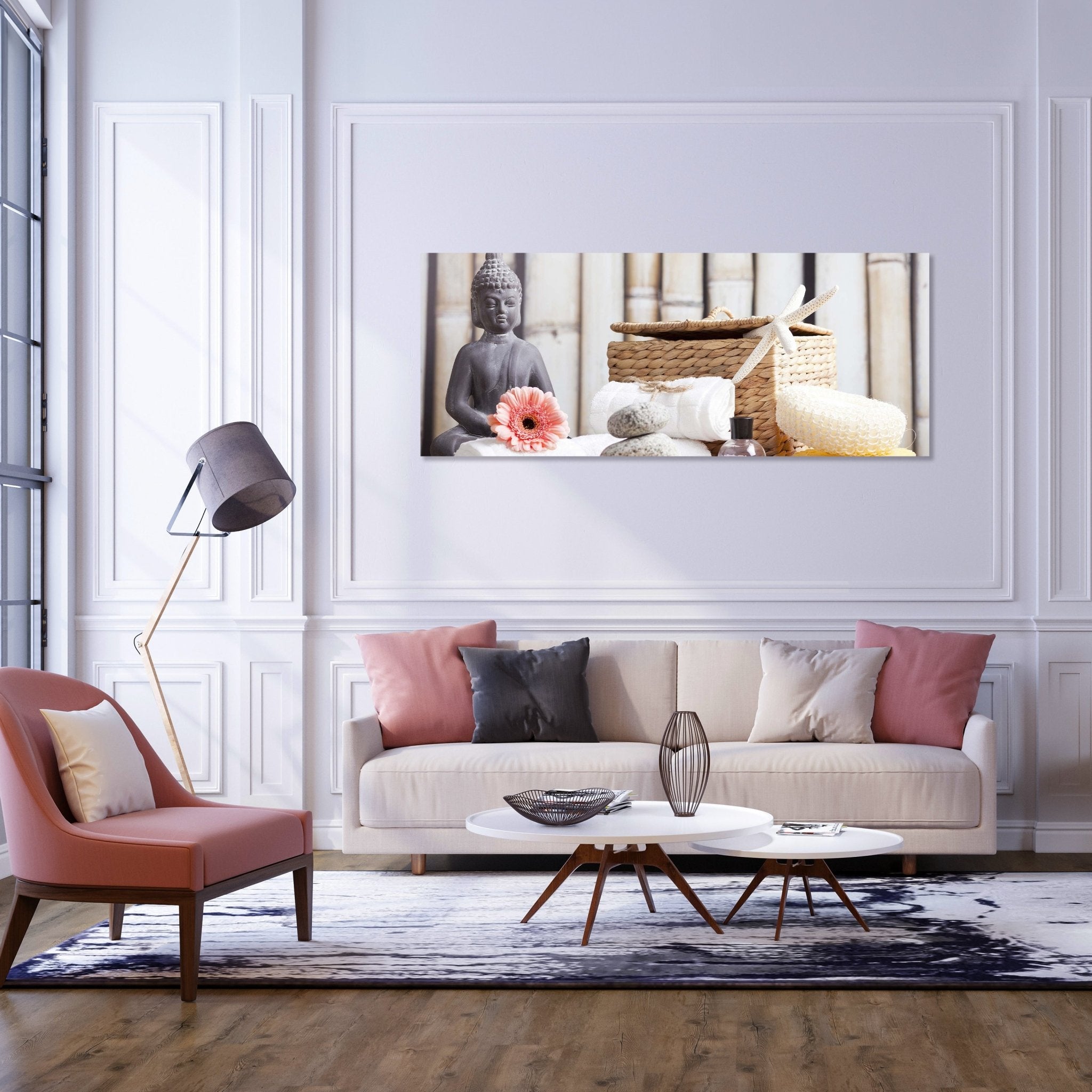 Leinwandbild Spa und Wellness-Einstellung mit Blumen M0963 kaufen - Bild 2 Leinwandbild Spa und Wellness-Einstellung mit Blumen M0963 kaufen - Bild 2