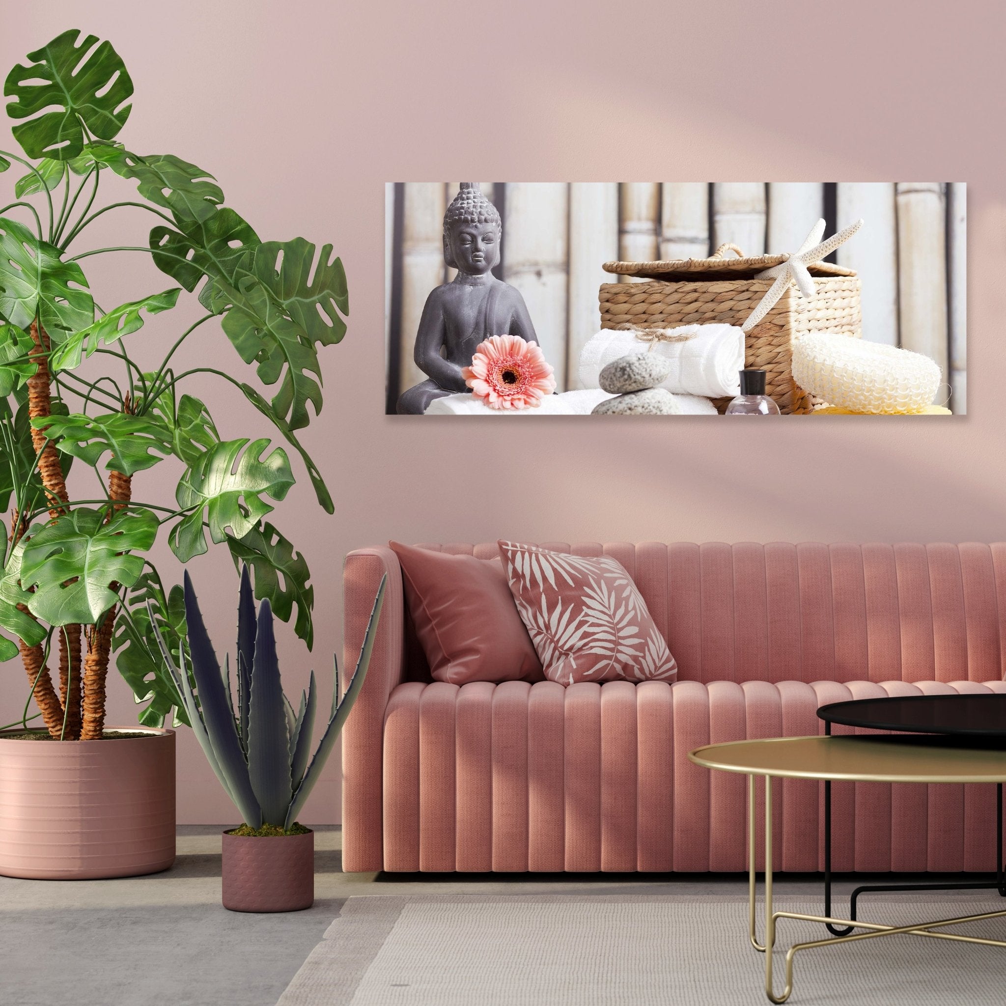 Leinwandbild Spa und Wellness-Einstellung mit Blumen M0963 kaufen - Bild 3 Leinwandbild Spa und Wellness-Einstellung mit Blumen M0963 kaufen - Bild 3