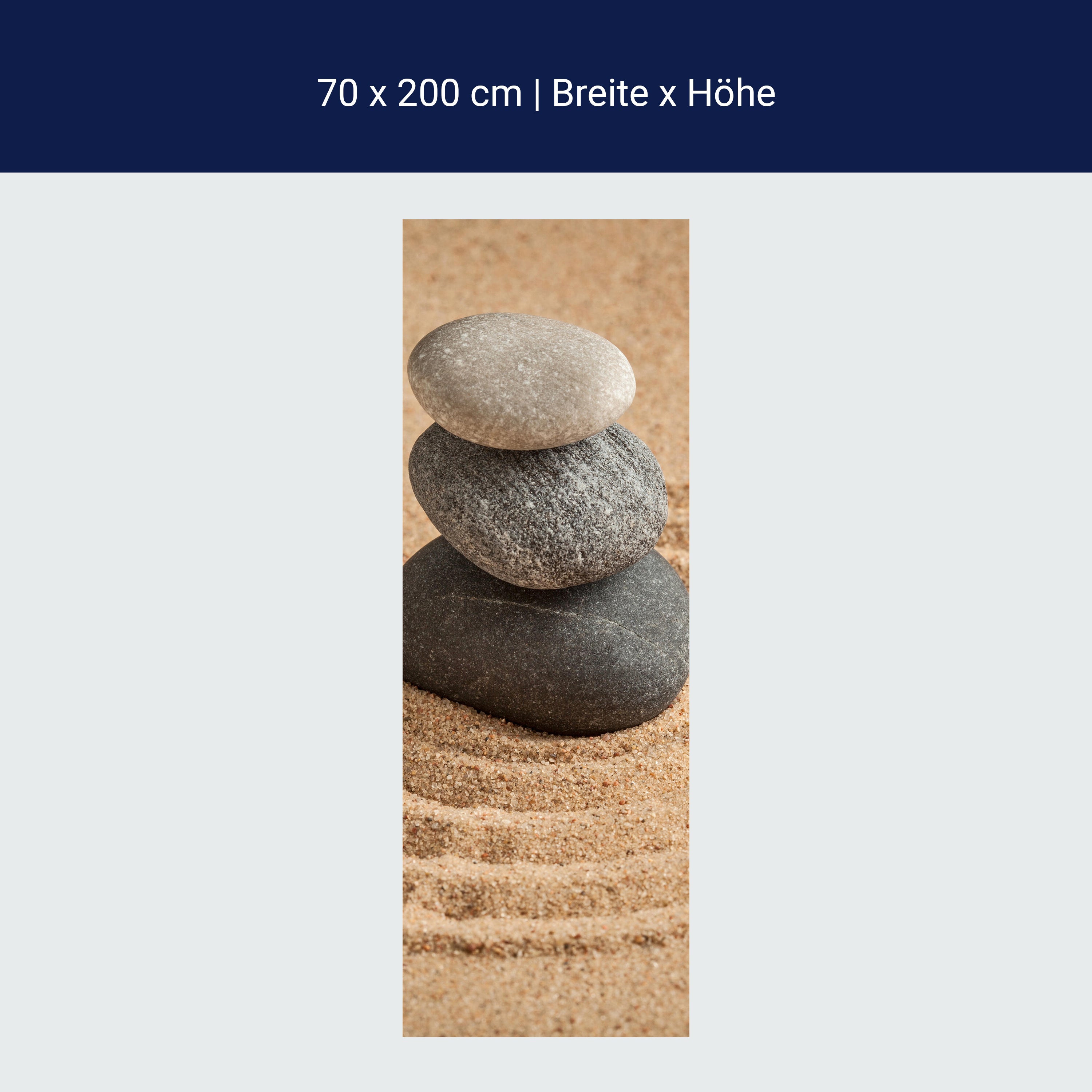 Türtapete Einfachheit und Balance-Konzept M0966 Türtapete Einfachheit und Balance-Konzept M0966