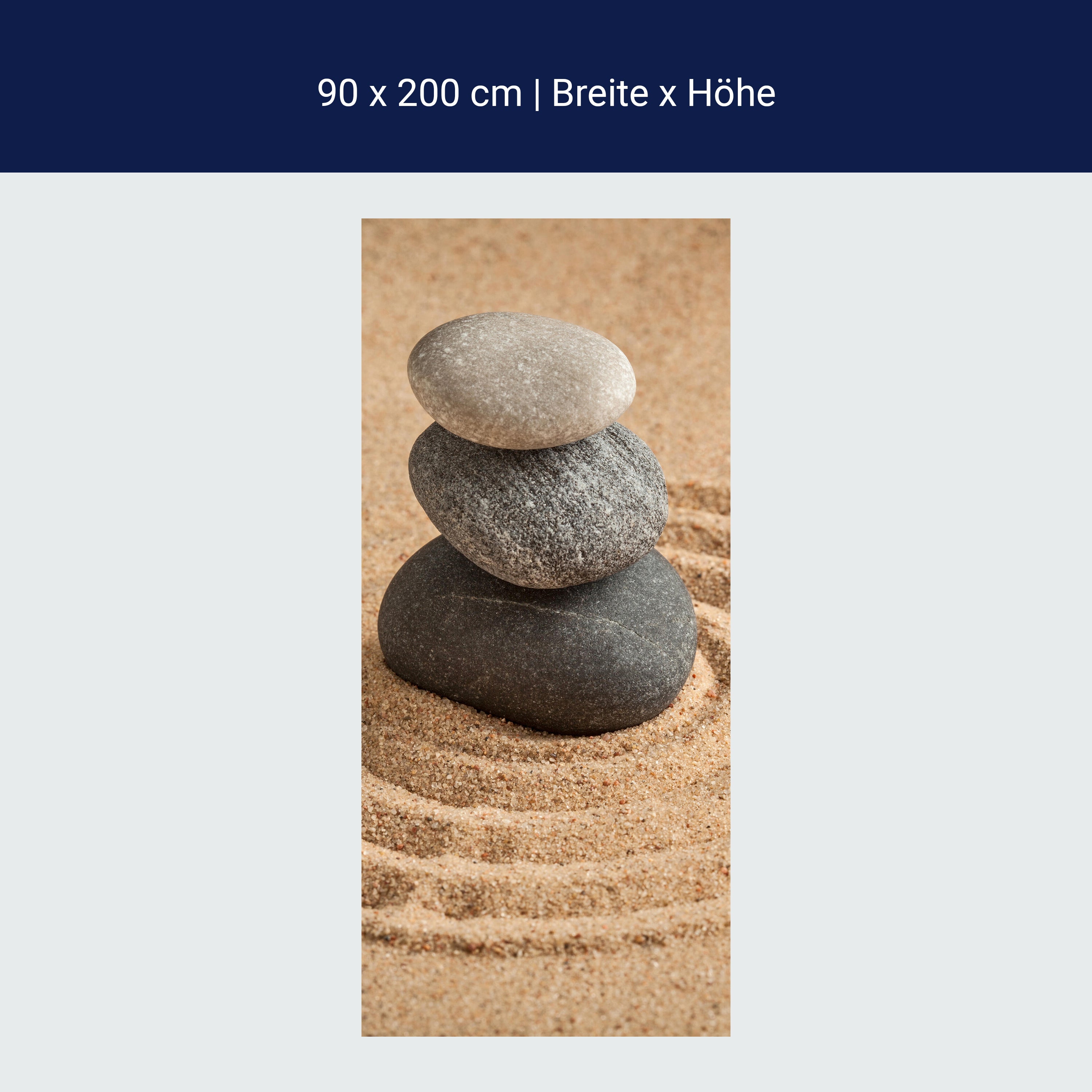 Türtapete Einfachheit und Balance-Konzept M0966 Türtapete Einfachheit und Balance-Konzept M0966