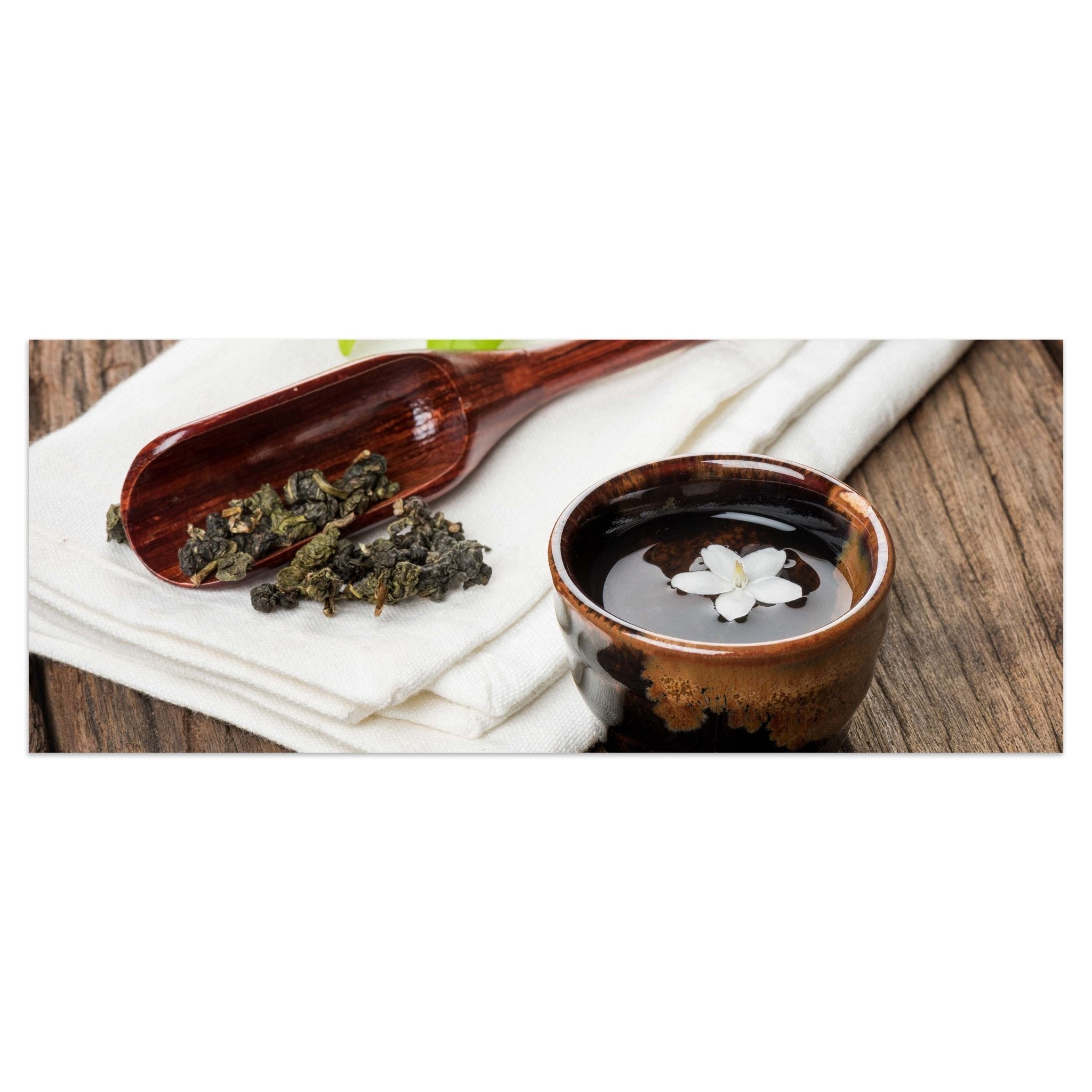 Leinwandbild Eine Tasse Tee auf Holzbrett M0972 kaufen - Bild 1 Leinwandbild Eine Tasse Tee auf Holzbrett M0972 kaufen - Bild 1