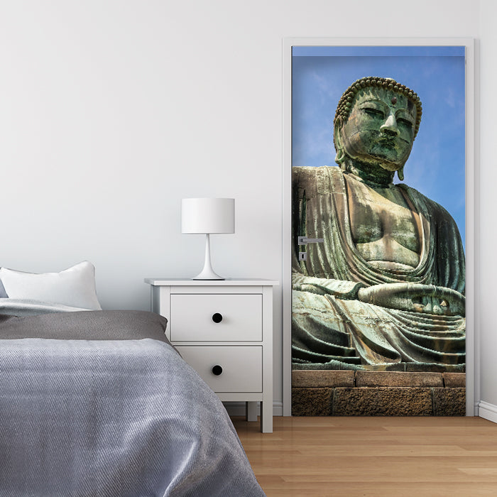 Türtapete Der Große Buddha von Kamakura M0973 - Bild 1 Türtapete Der Große Buddha von Kamakura M0973 - Bild 1