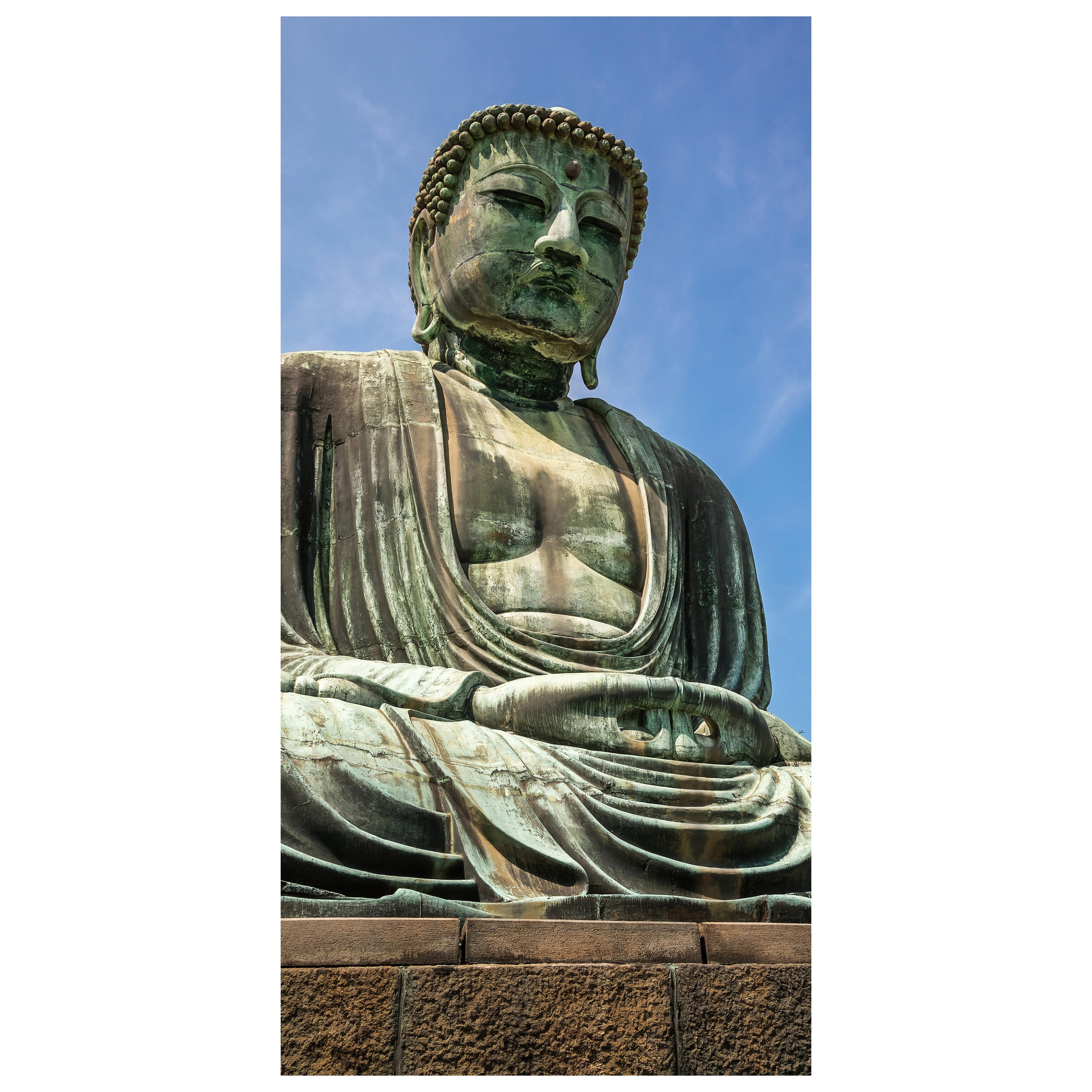 Türtapete Der Große Buddha von Kamakura M0973 - Bild 2 Türtapete Der Große Buddha von Kamakura M0973 - Bild 2