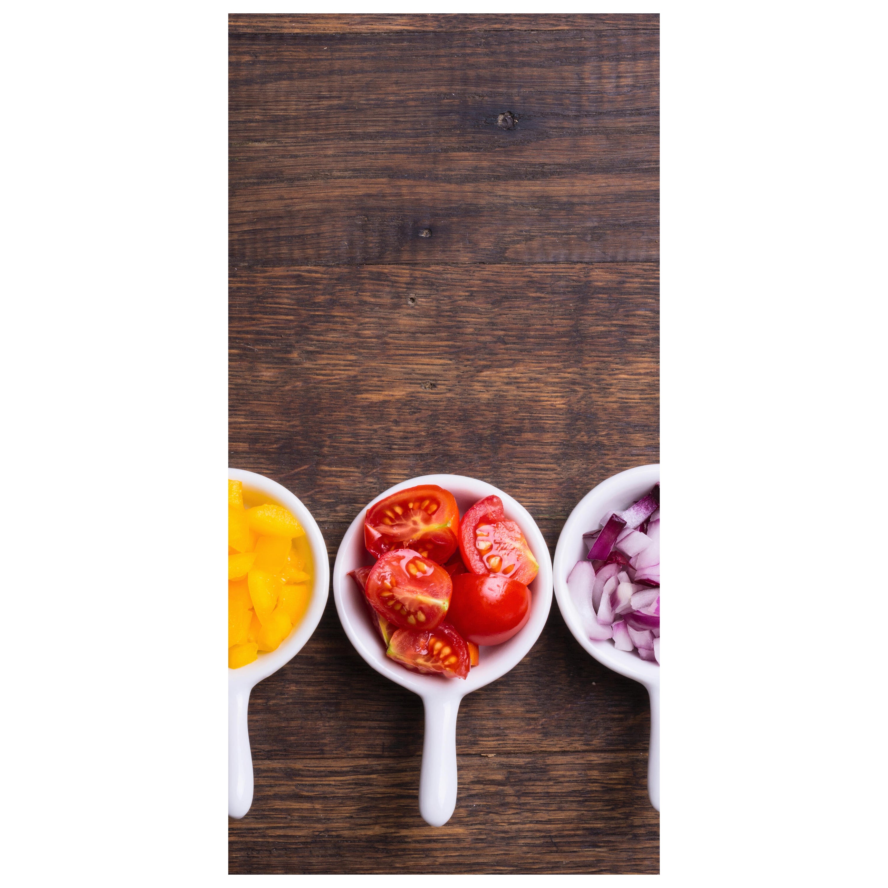 Türtapete Gemüsescheiben M0980 - Bild 2 Türtapete Gemüsescheiben M0980 - Bild 2