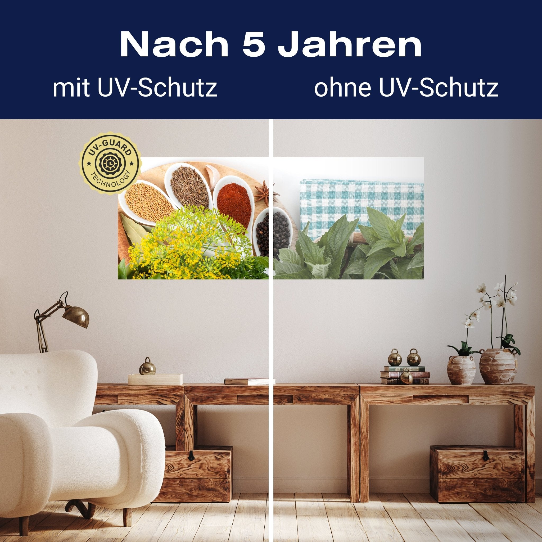 Leinwandbild Auswähl aus Bunte Kräuter und Gewürze M0981 kaufen - Bild 9 Leinwandbild Auswähl aus Bunte Kräuter und Gewürze M0981 kaufen - Bild 9