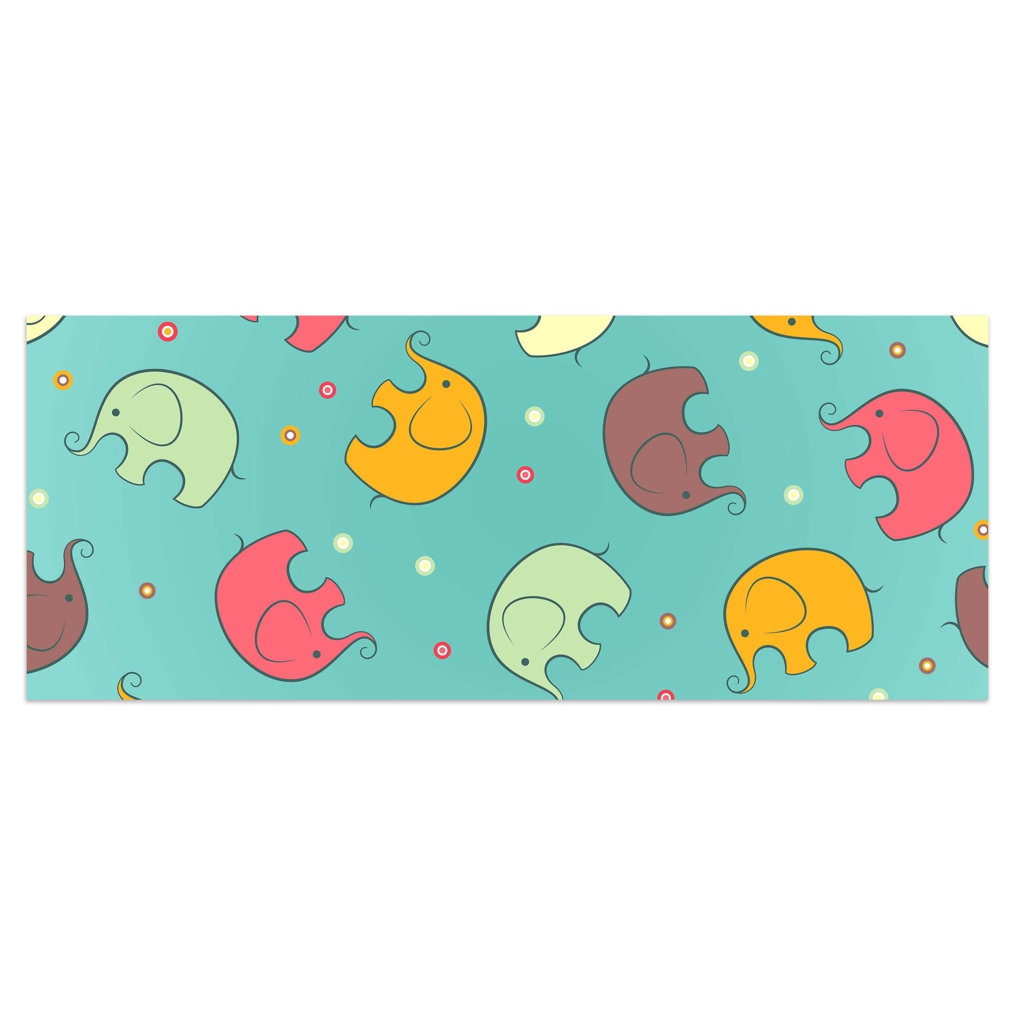 Leinwandbild Elefant gemusterten Hintergrund M0987 kaufen - Bild 1 Leinwandbild Elefant gemusterten Hintergrund M0987 kaufen - Bild 1