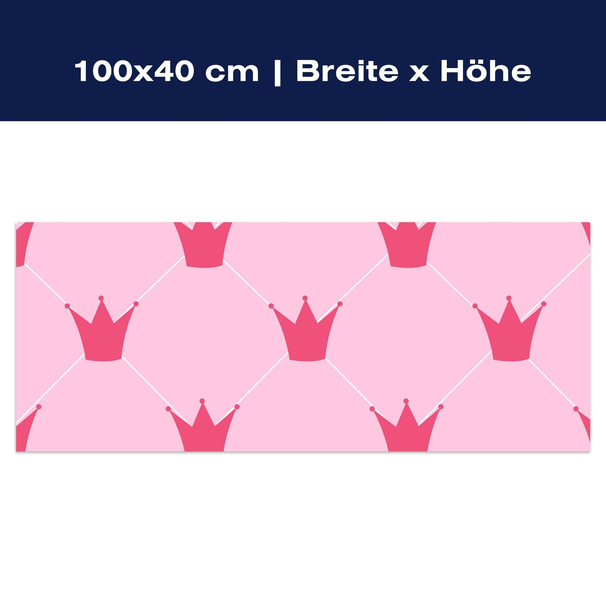 Leinwandbild Prinzessin Kronen M0989 Leinwandbild Prinzessin Kronen M0989
