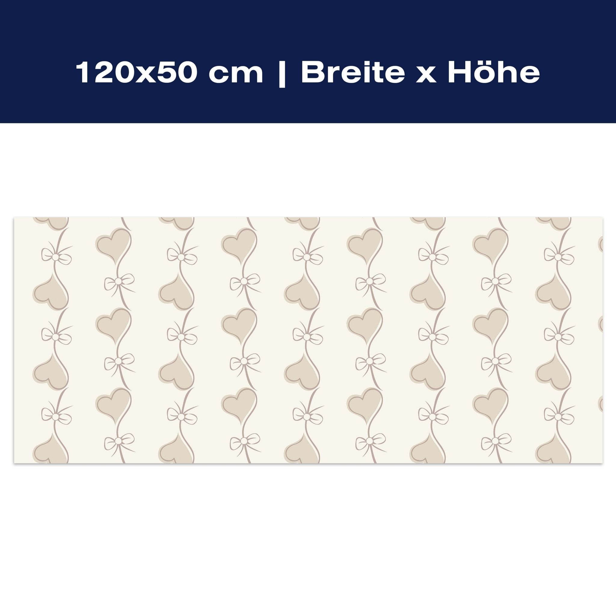 Leinwandbild Retro Herzen auf Beige Hintergrund M0993 Leinwandbild Retro Herzen auf Beige Hintergrund M0993