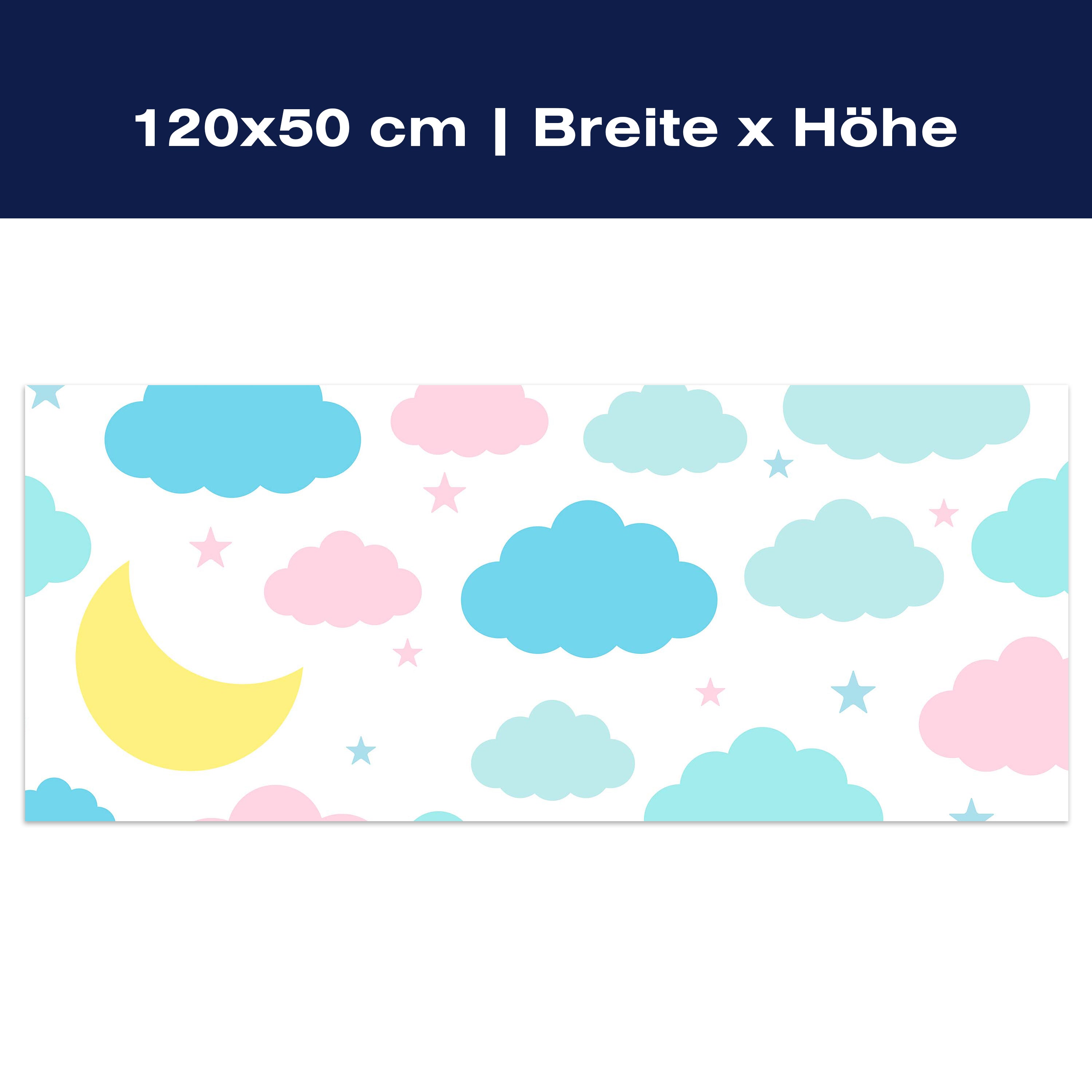 Leinwandbild Pastellfarbene Nacht M0996 Leinwandbild Pastellfarbene Nacht M0996