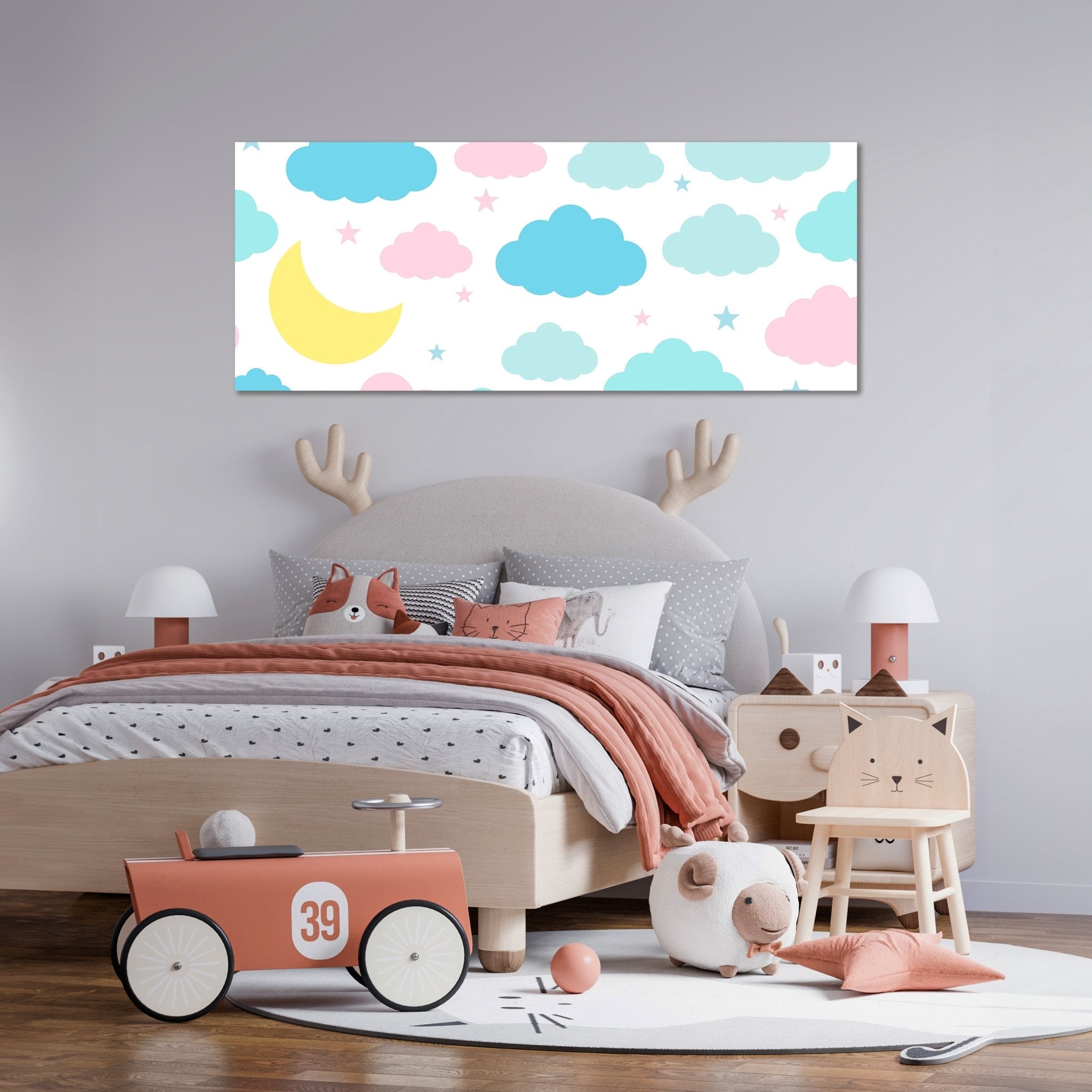 Leinwandbild Pastellfarbene Nacht M0996 kaufen - Bild 2 Leinwandbild Pastellfarbene Nacht M0996 kaufen - Bild 2