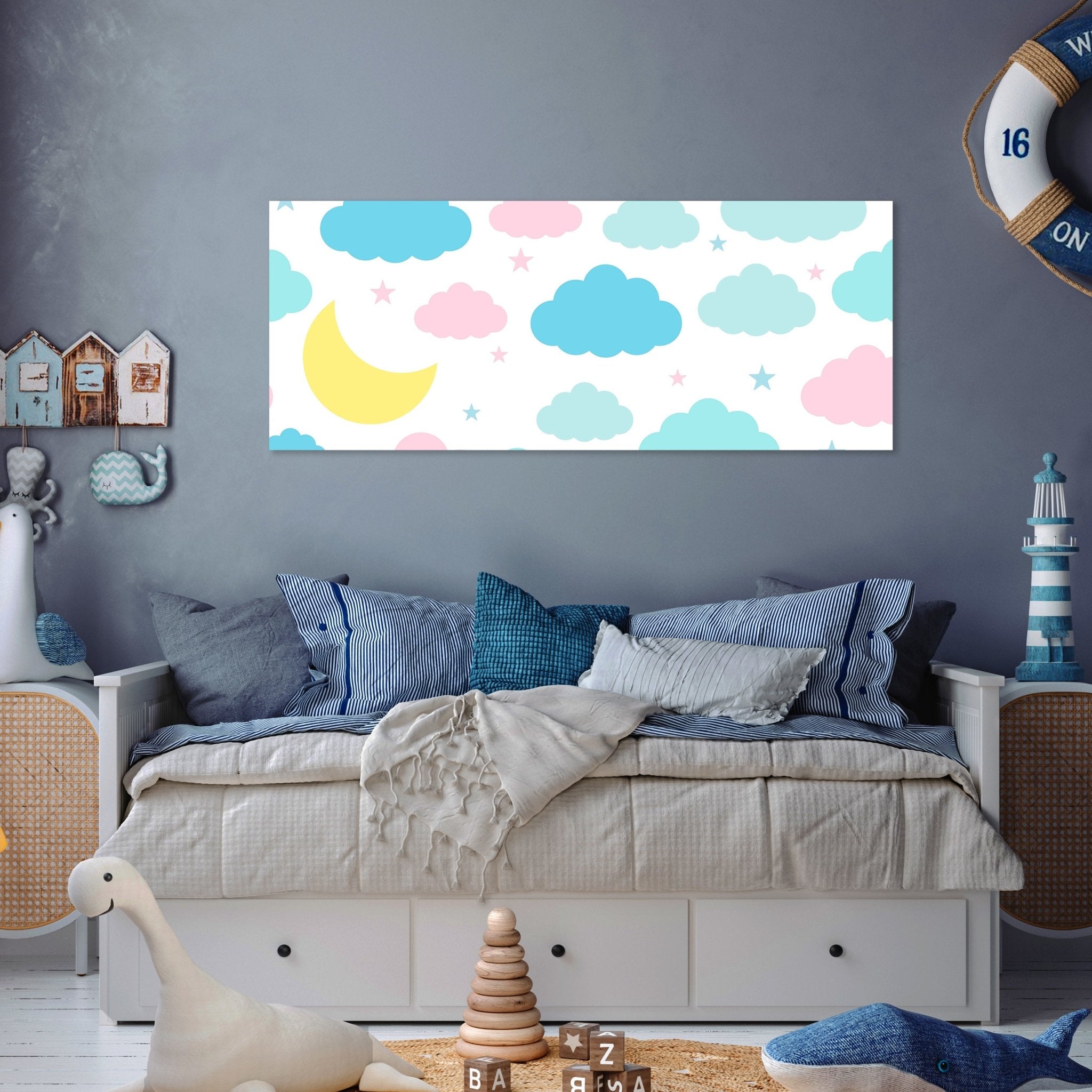 Leinwandbild Pastellfarbene Nacht M0996 kaufen - Bild 3 Leinwandbild Pastellfarbene Nacht M0996 kaufen - Bild 3