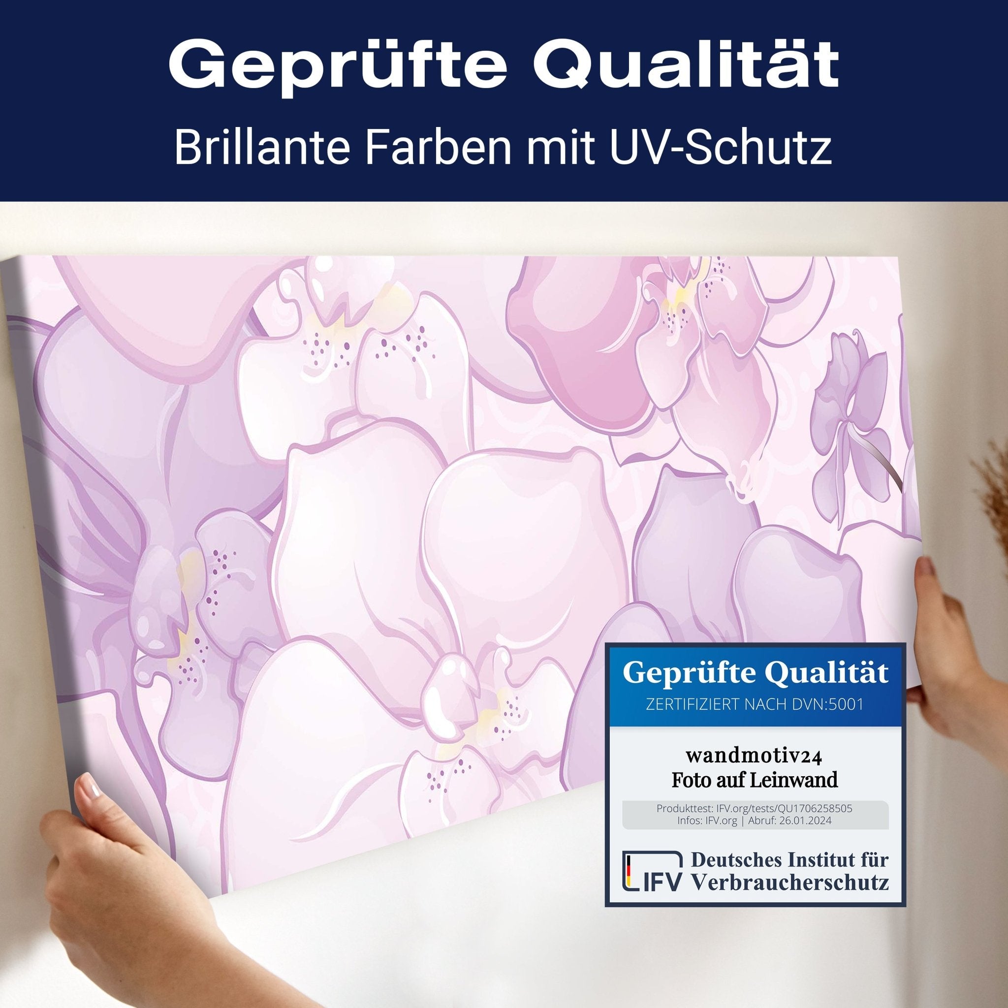 Leinwandbild Elegantes Blumenmotiv M0998 kaufen - Bild 4 Leinwandbild Elegantes Blumenmotiv M0998 kaufen - Bild 4