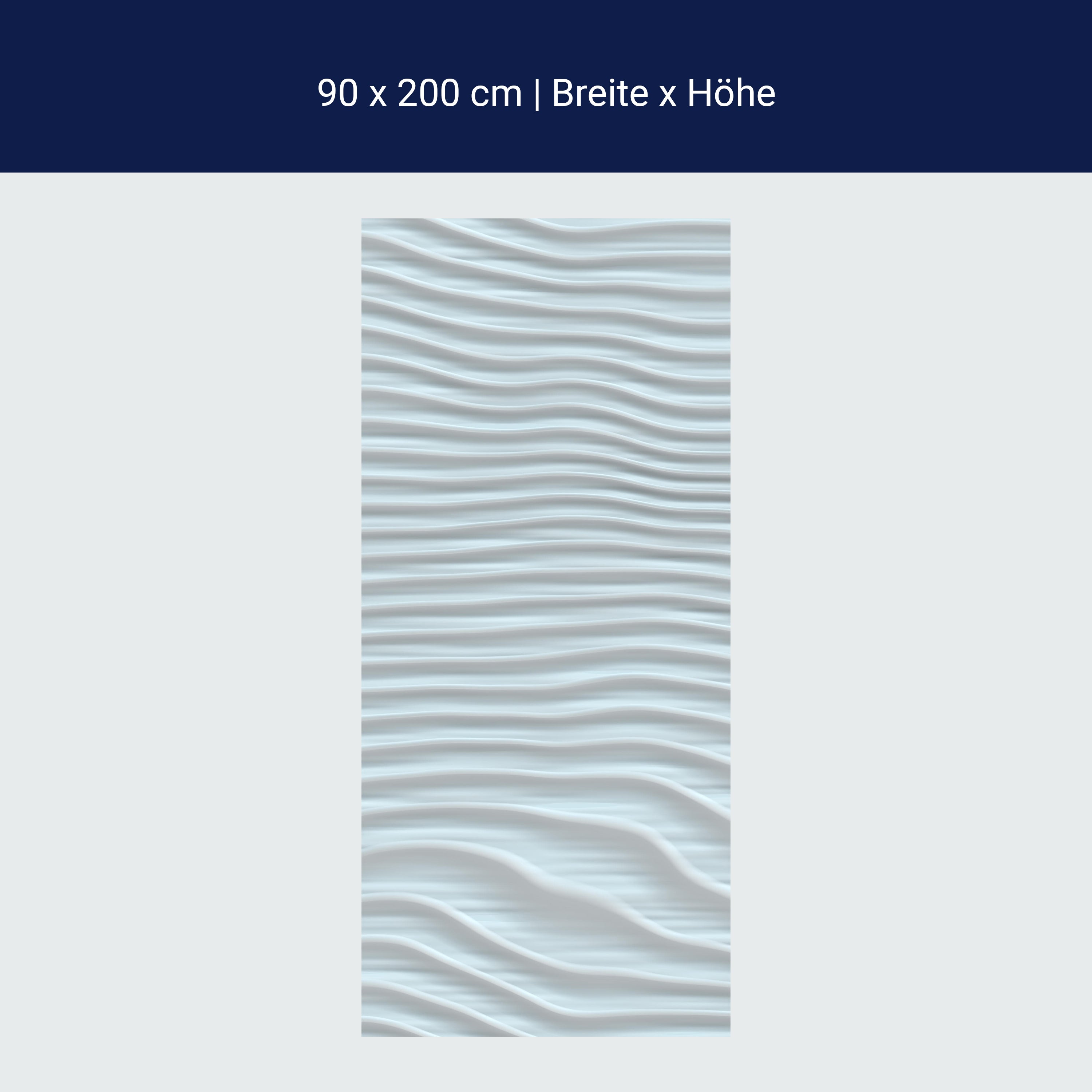 Türtapete Abstrakte weiße Holztextur M1006 Türtapete Abstrakte weiße Holztextur M1006