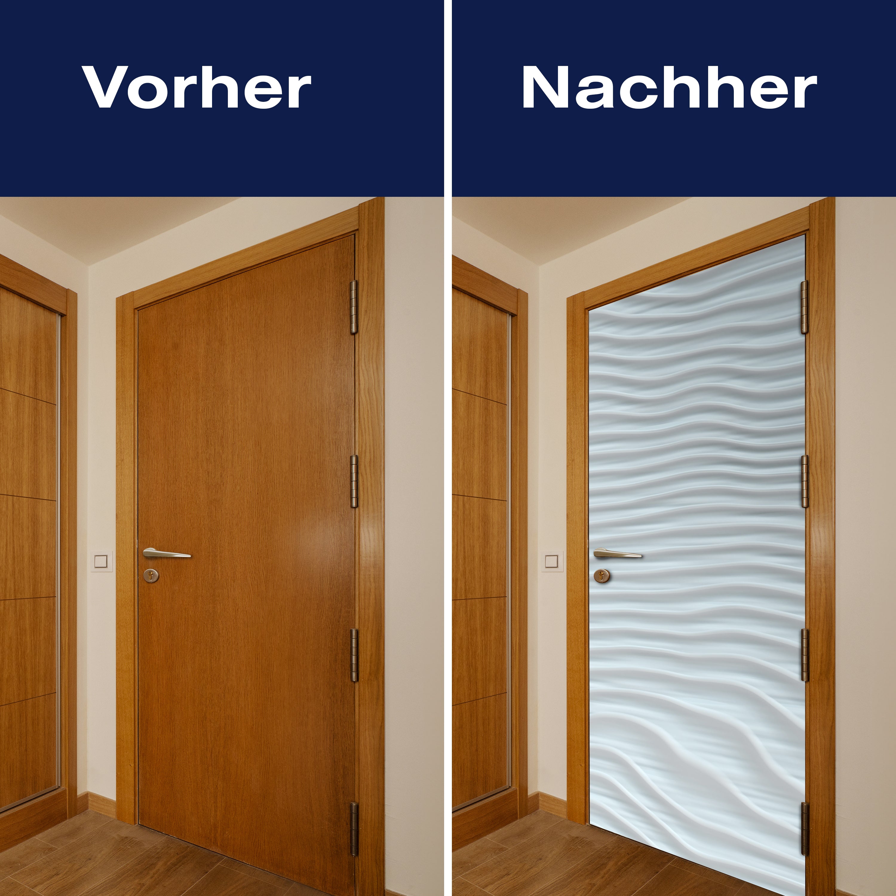 Türtapete Abstrakte weiße Holztextur M1006 - Bild 10 Türtapete Abstrakte weiße Holztextur M1006 - Bild 10