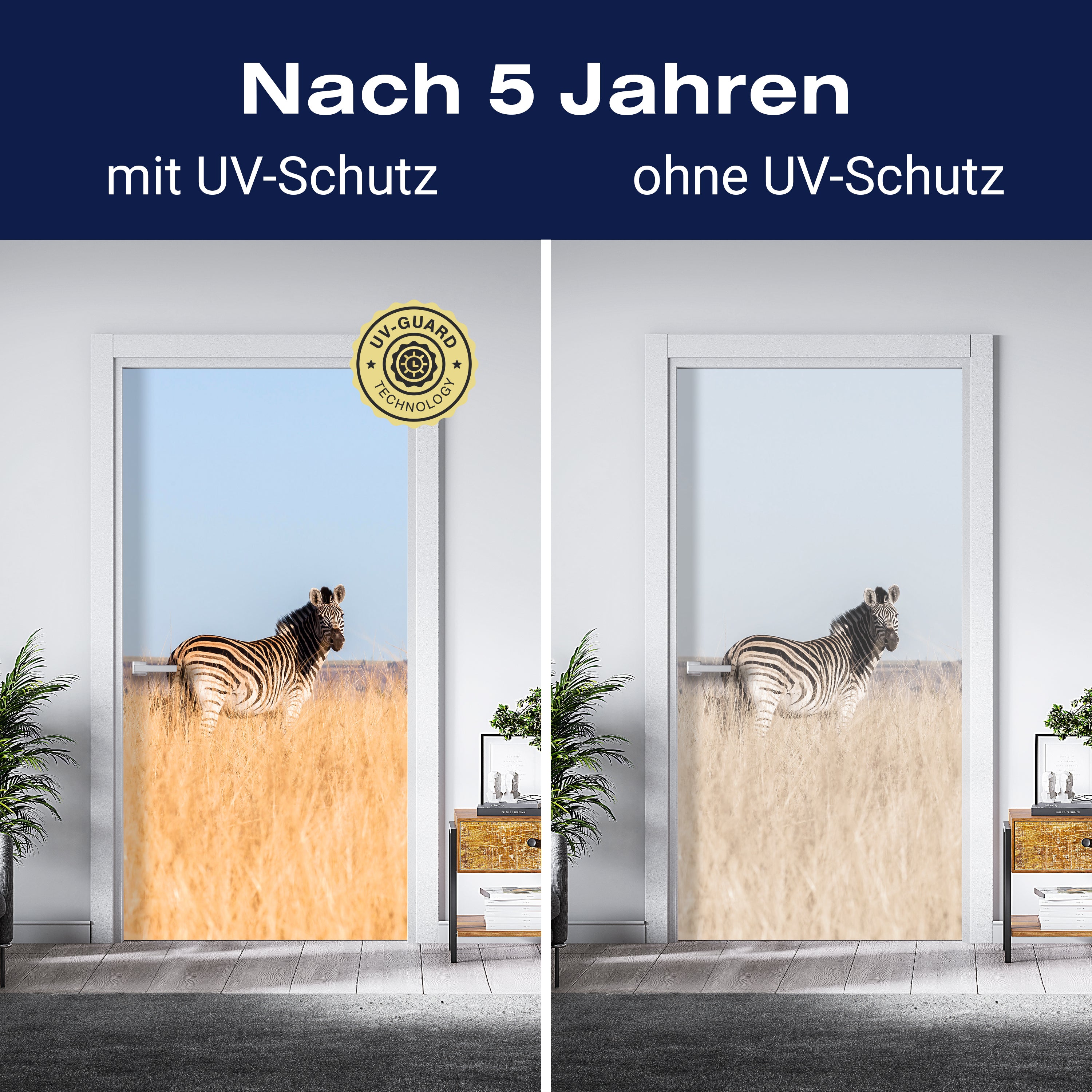 Türtapete Manada de cebras M1007 - Bild 4 Türtapete Manada de cebras M1007 - Bild 4