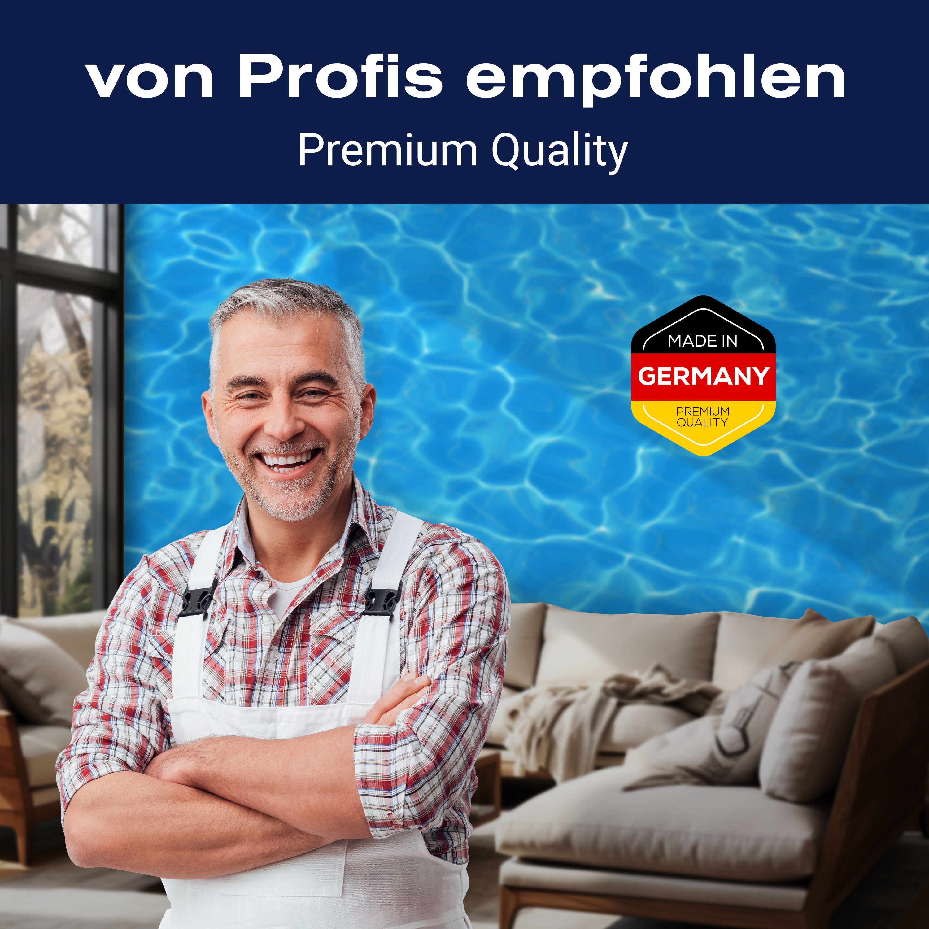 Fototapete Wasser Pool Reflexion M1010 - Bild 5 Fototapete Wasser Pool Reflexion M1010 - Bild 5