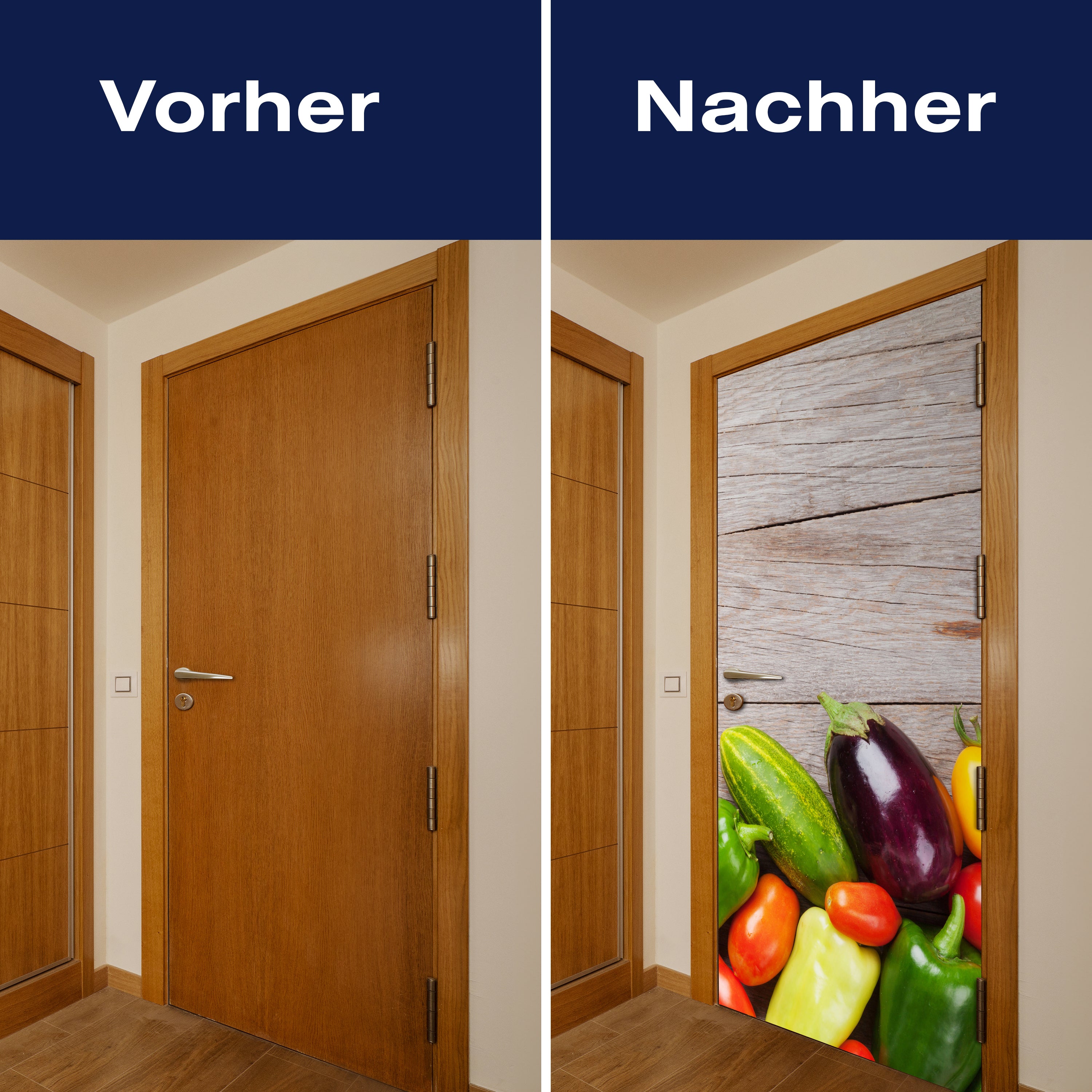 Türtapete Frisches Gartengemüse M1011 - Bild 10 Türtapete Frisches Gartengemüse M1011 - Bild 10