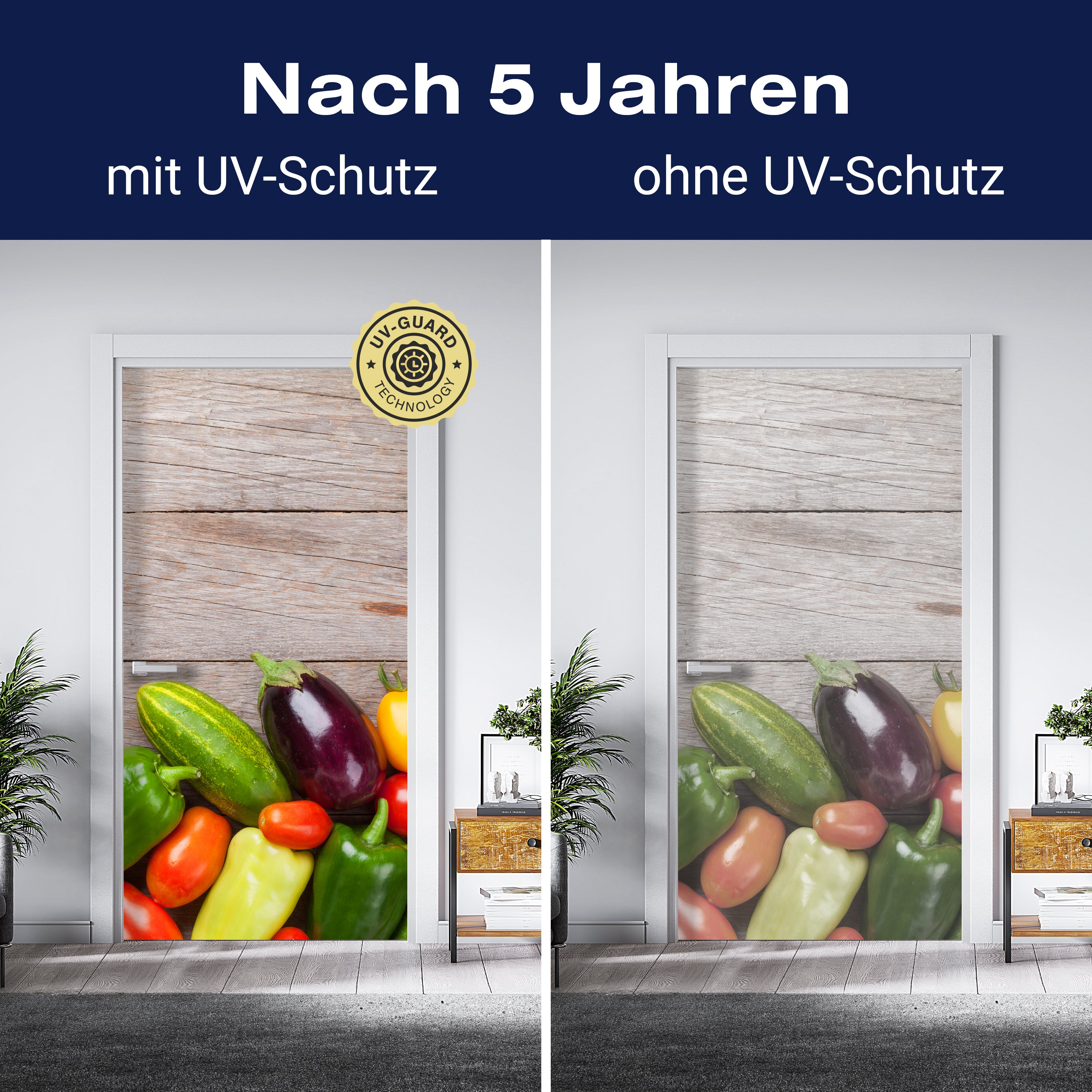 Türtapete Frisches Gartengemüse M1011 - Bild 4 Türtapete Frisches Gartengemüse M1011 - Bild 4