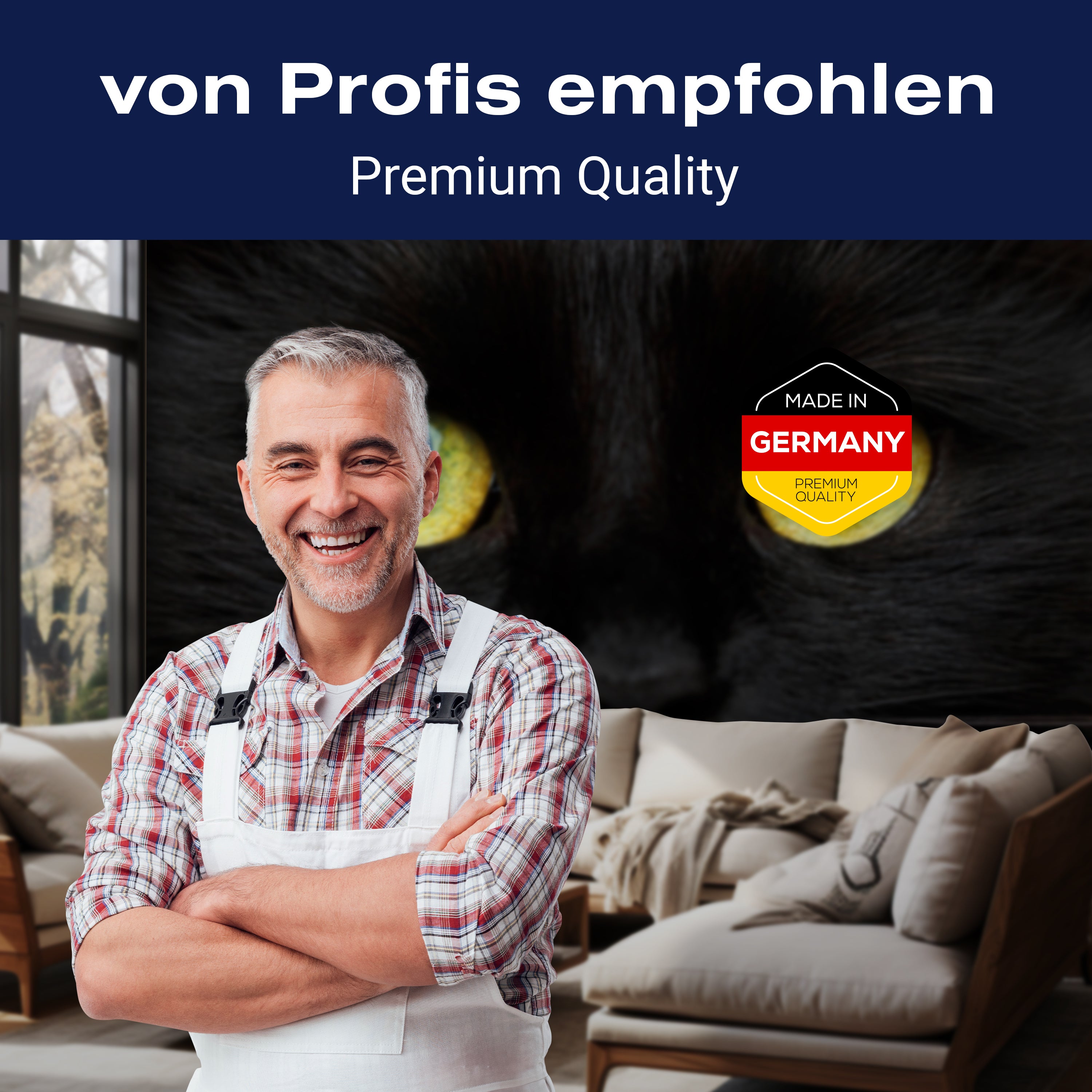 Fototapete Katze Tier Augen M1013 - Bild 5 Fototapete Katze Tier Augen M1013 - Bild 5