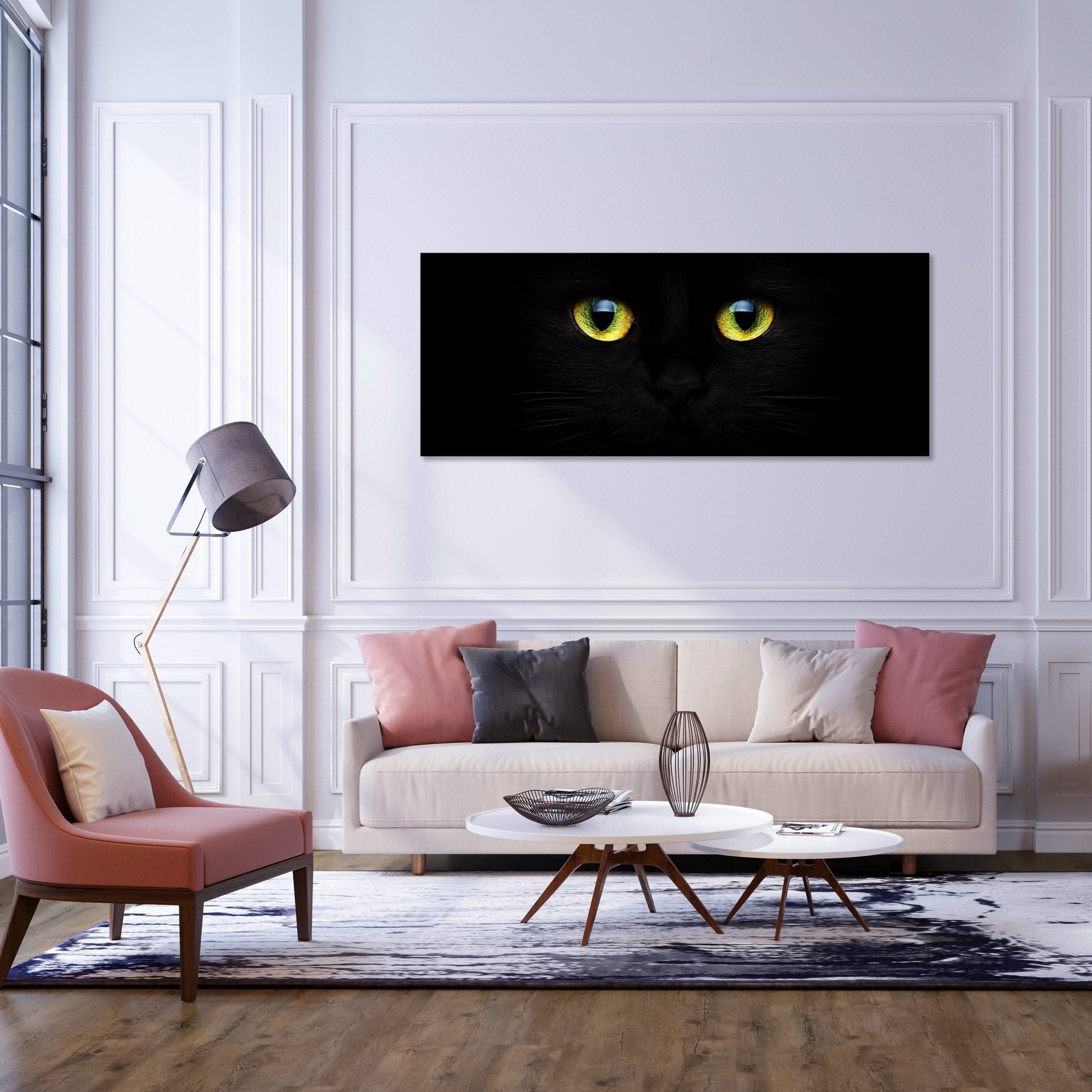 Leinwandbild Mysteriöse Katzenaugen M1015 kaufen - Bild 2 Leinwandbild Mysteriöse Katzenaugen M1015 kaufen - Bild 2