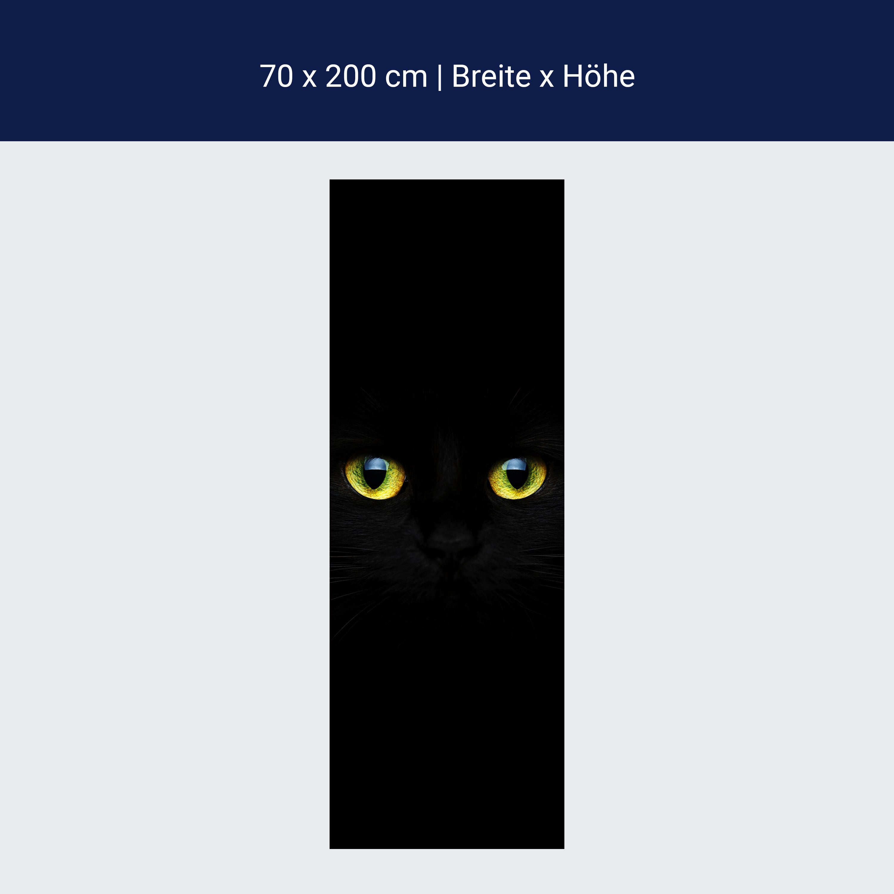 Türtapete Mysteriöse Katzenaugen M1015 Türtapete Mysteriöse Katzenaugen M1015