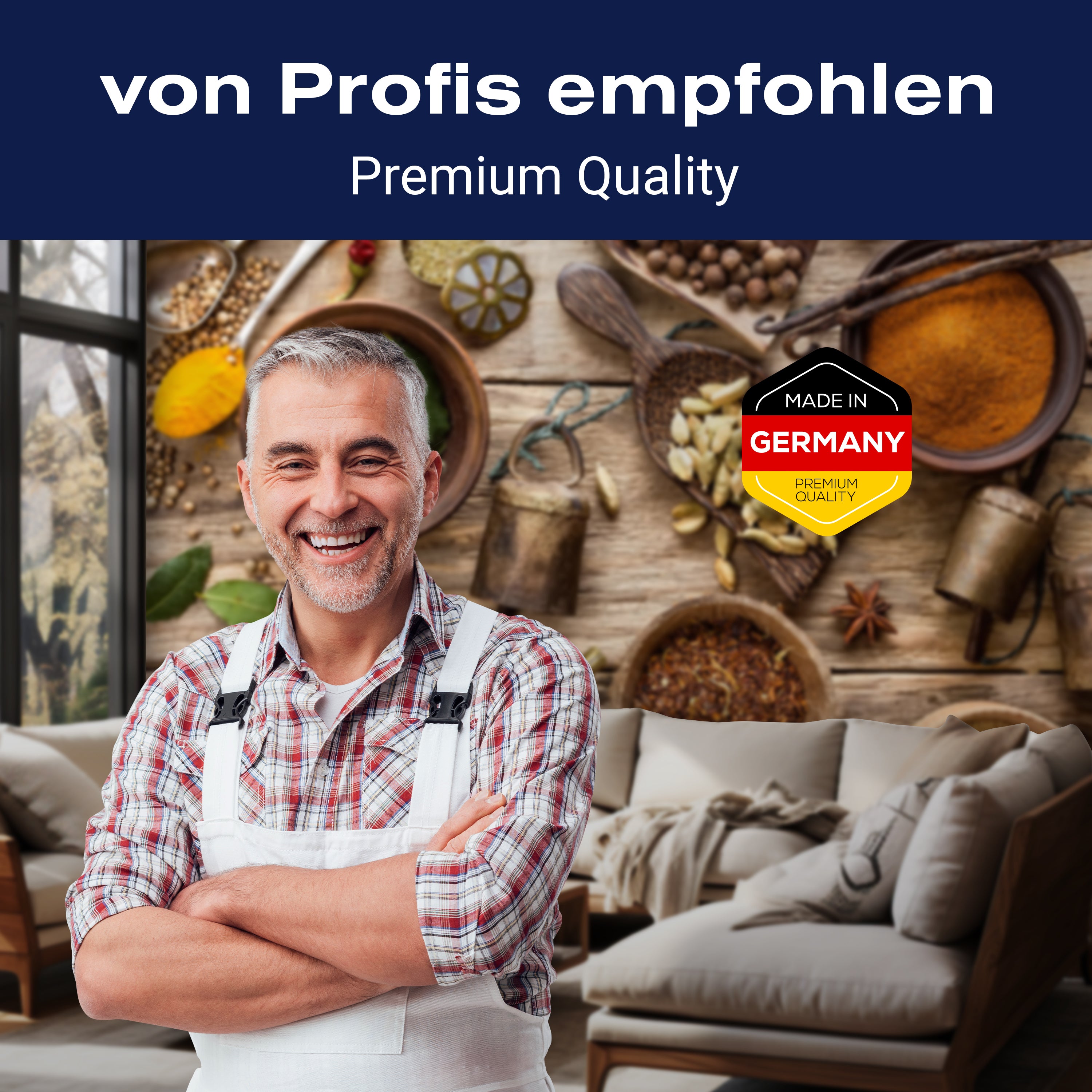 Fototapete Gewürze Küche Holz M1019 - Bild 5 Fototapete Gewürze Küche Holz M1019 - Bild 5