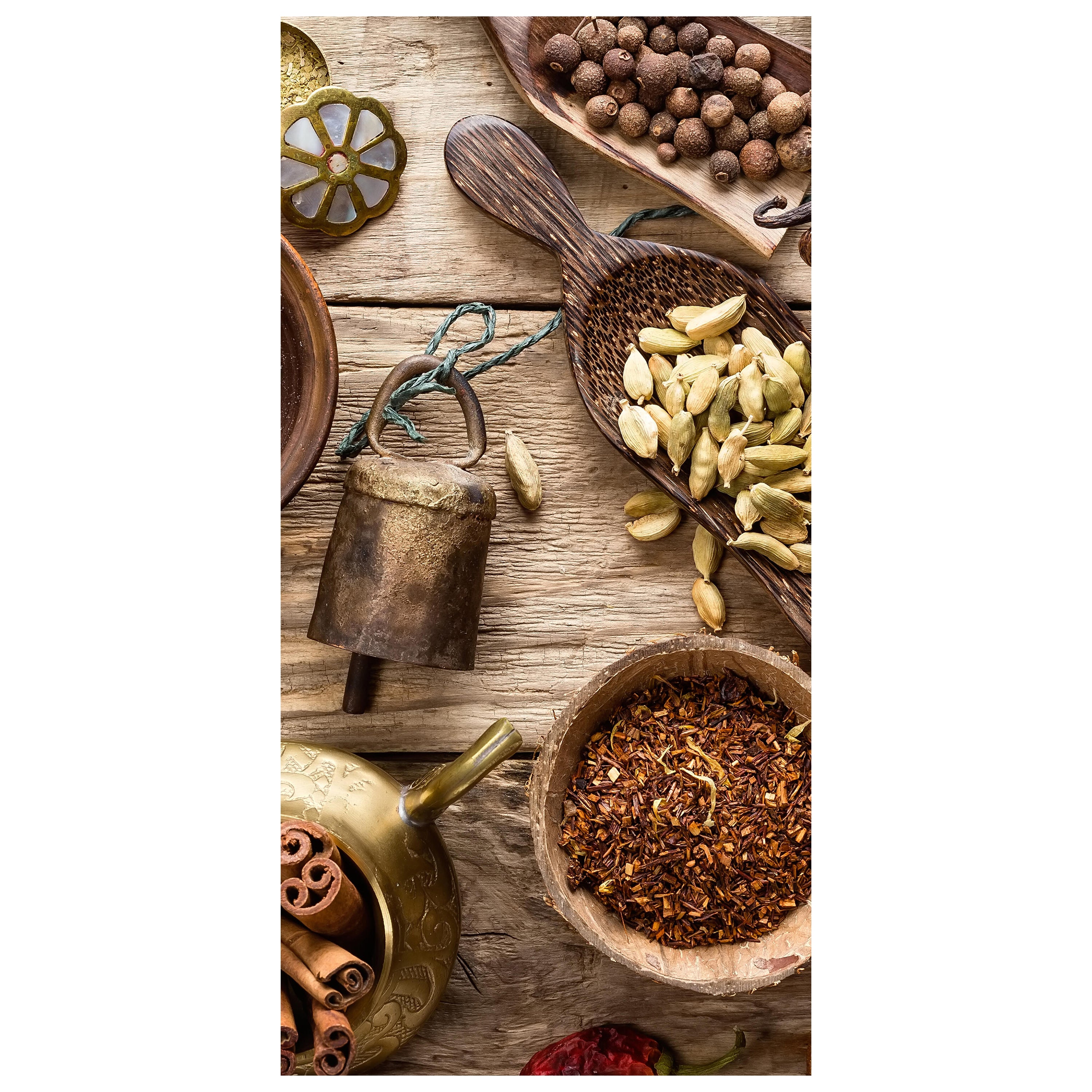 Türtapete Vielzahl von Gewürzen M1019 - Bild 2 Türtapete Vielzahl von Gewürzen M1019 - Bild 2