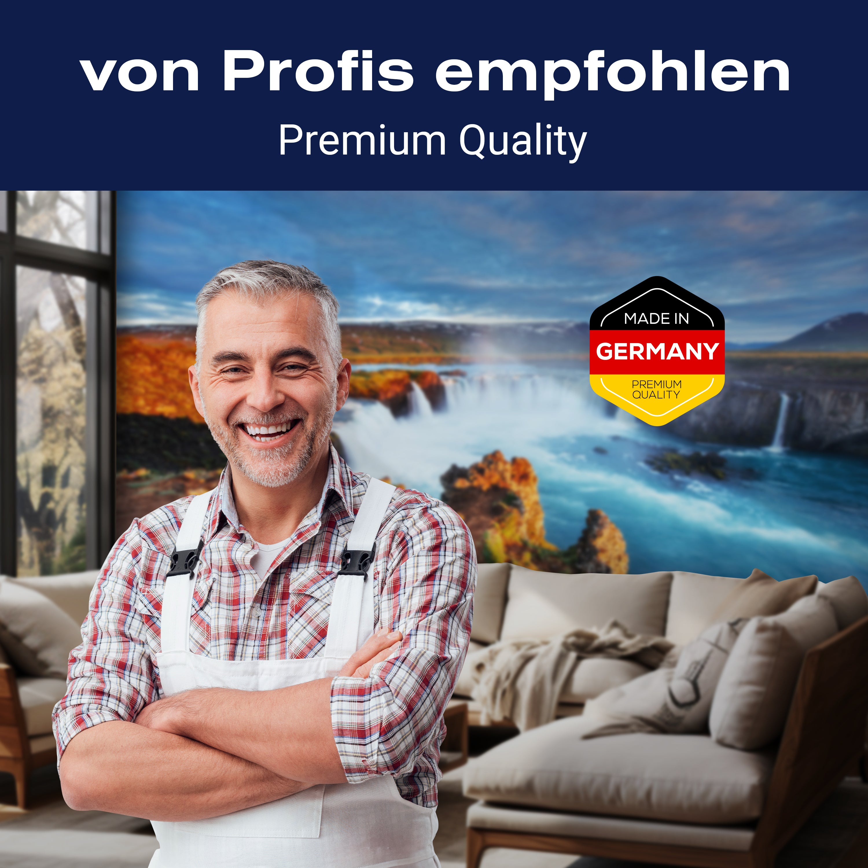 Fototapete Godafoss-Wasserfall bei Sonnenuntergang M1040 - Bild 5 Fototapete Godafoss-Wasserfall bei Sonnenuntergang M1040 - Bild 5