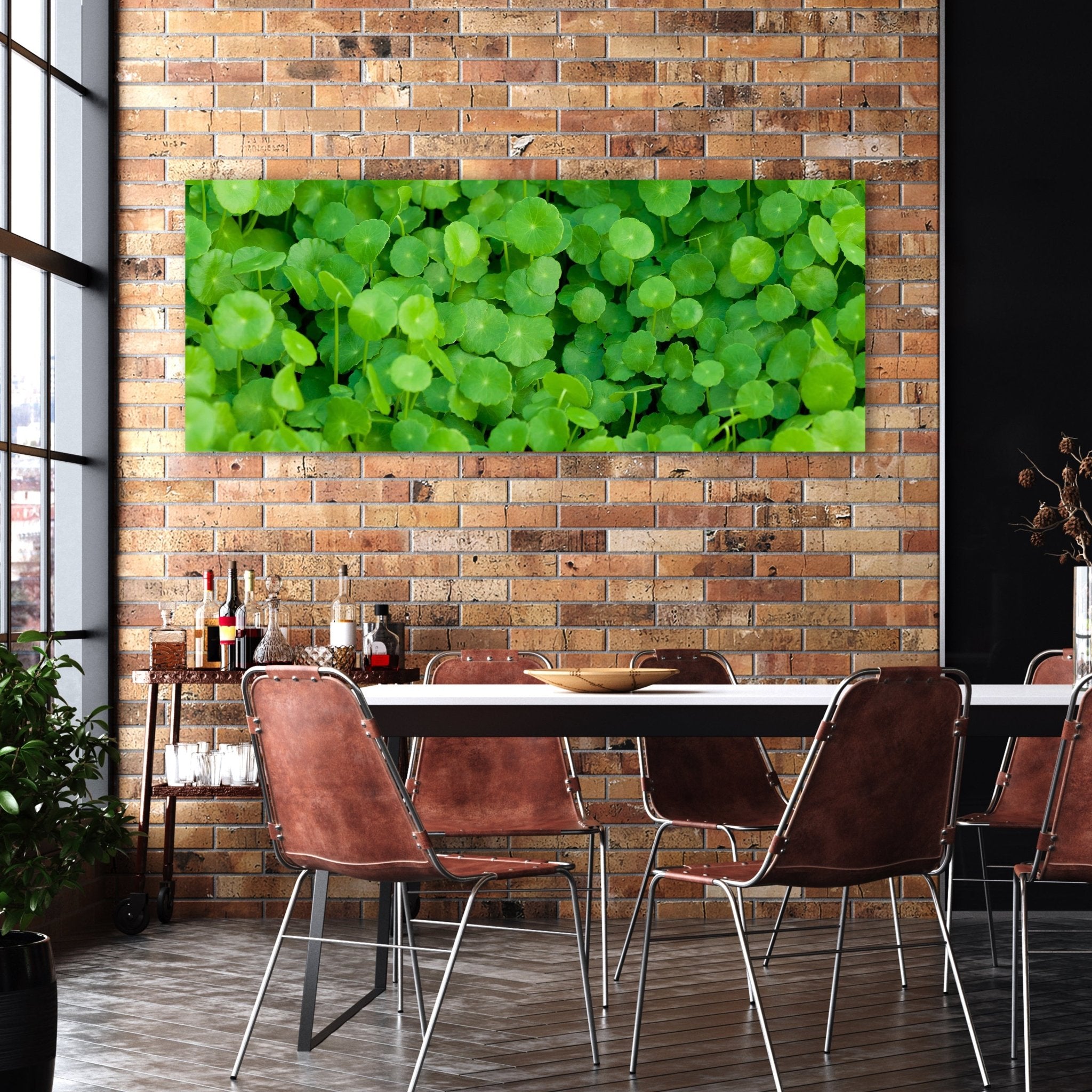 Leinwandbild Grünpflanzen Hintergrund M1046 kaufen - Bild 2 Leinwandbild Grünpflanzen Hintergrund M1046 kaufen - Bild 2